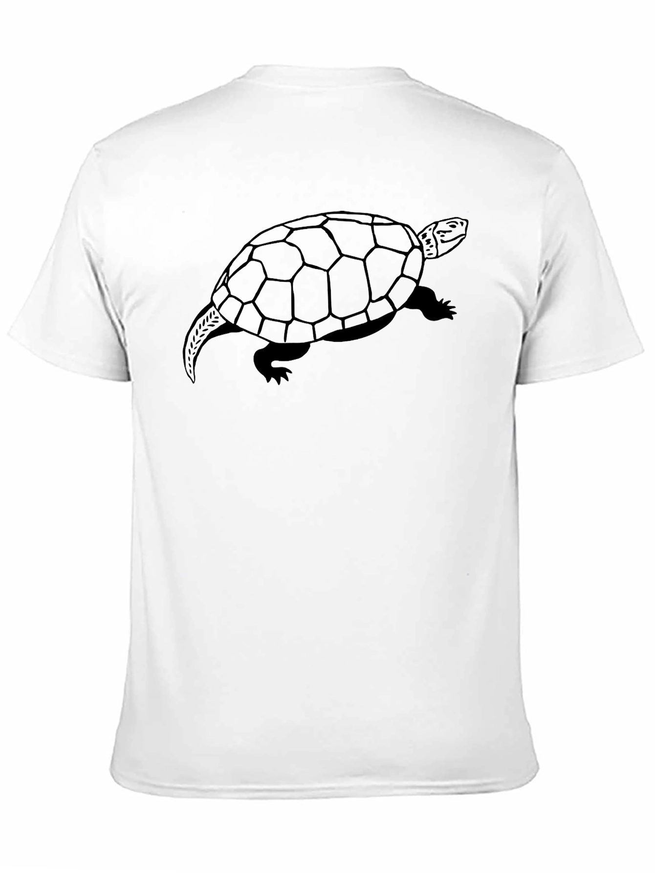 Turtle Graphic Tee - Unique Black T-Shirt