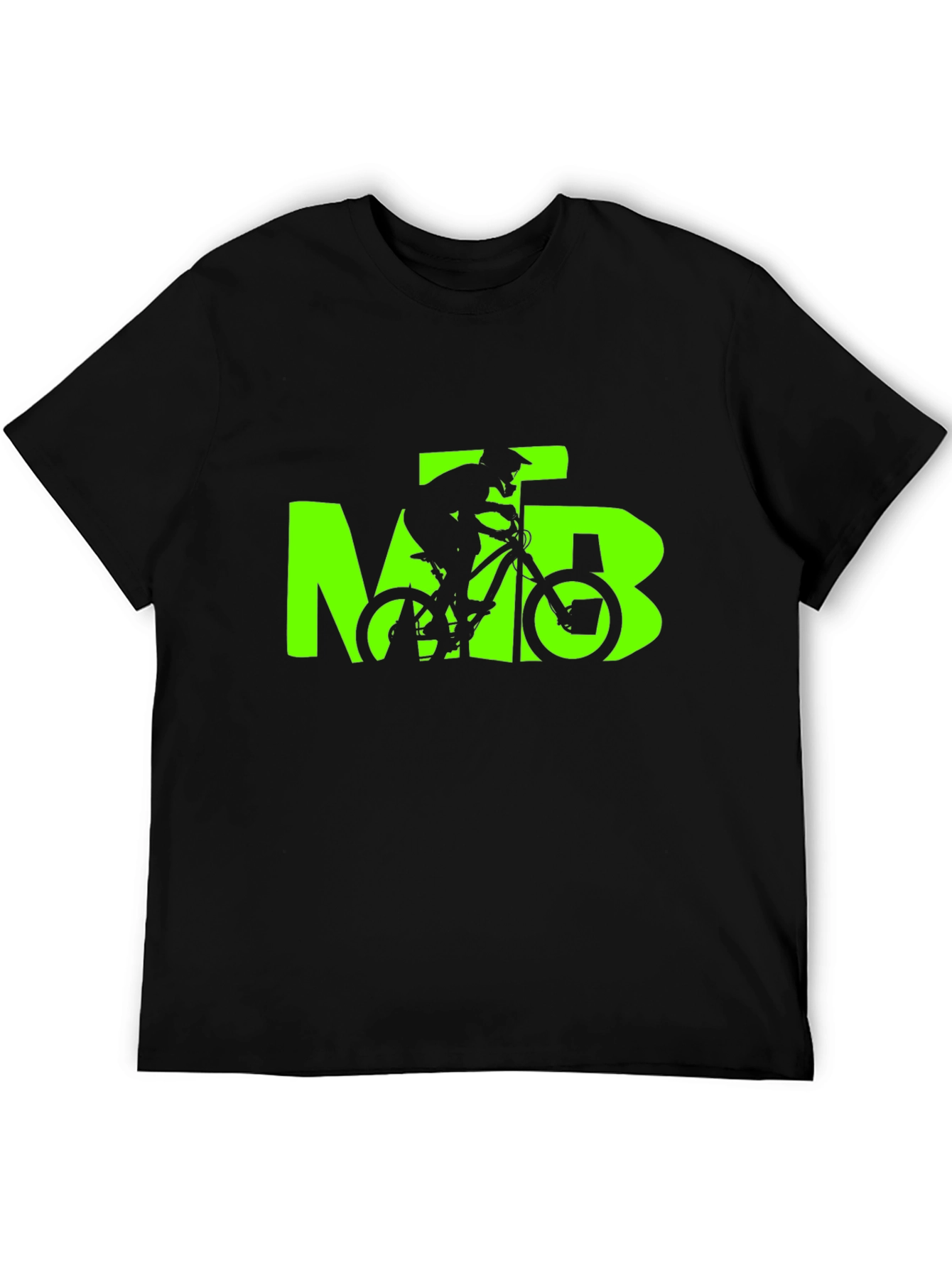 MTB Biker Graphic T-Shirt - Mountain Bike Rider Tee