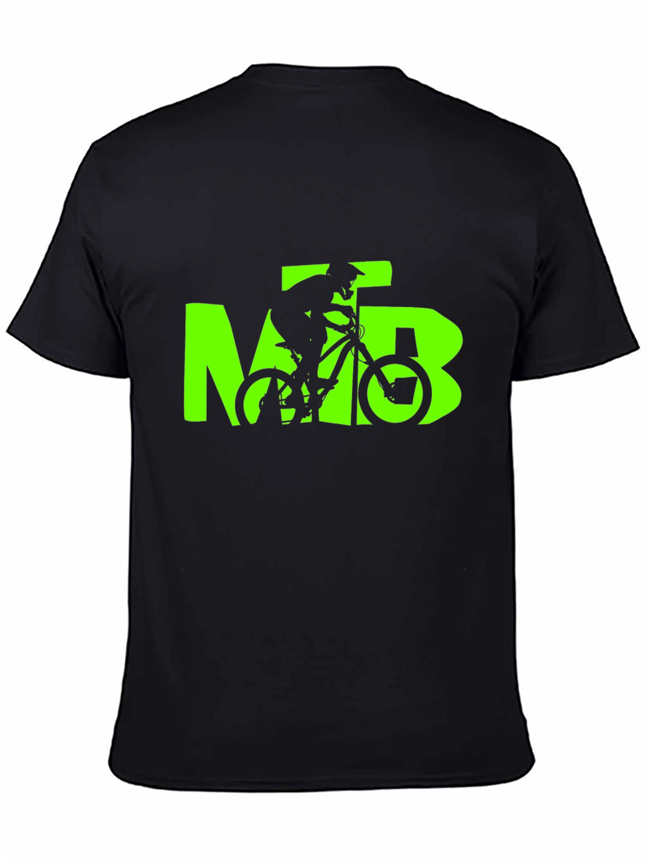 MTB Biker Graphic T-Shirt - Mountain Bike Rider Tee