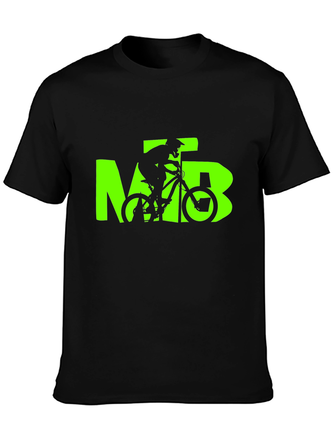 MTB Biker Graphic T-Shirt - Mountain Bike Rider Tee