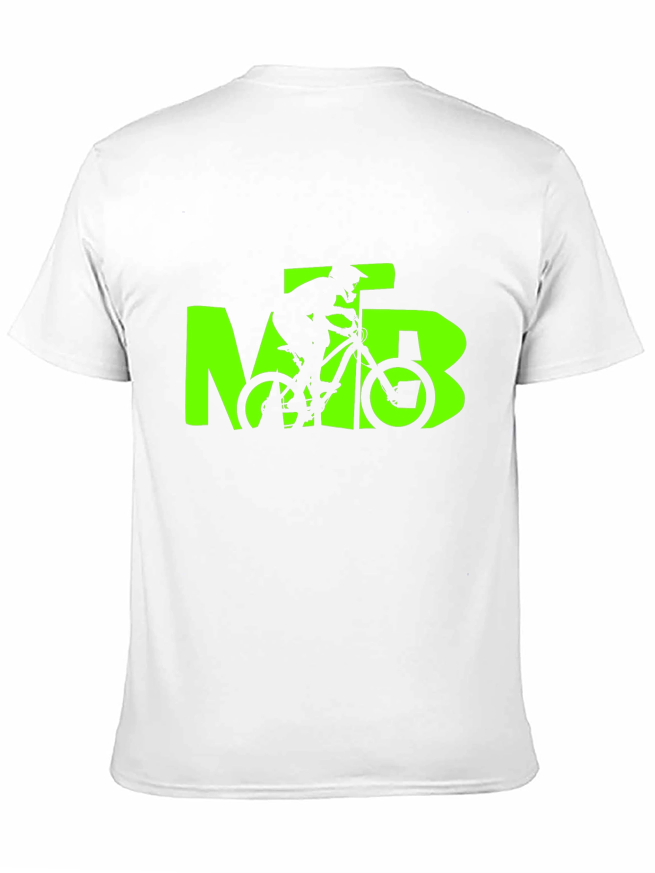 MTB Biker Graphic T-Shirt - Mountain Bike Rider Tee