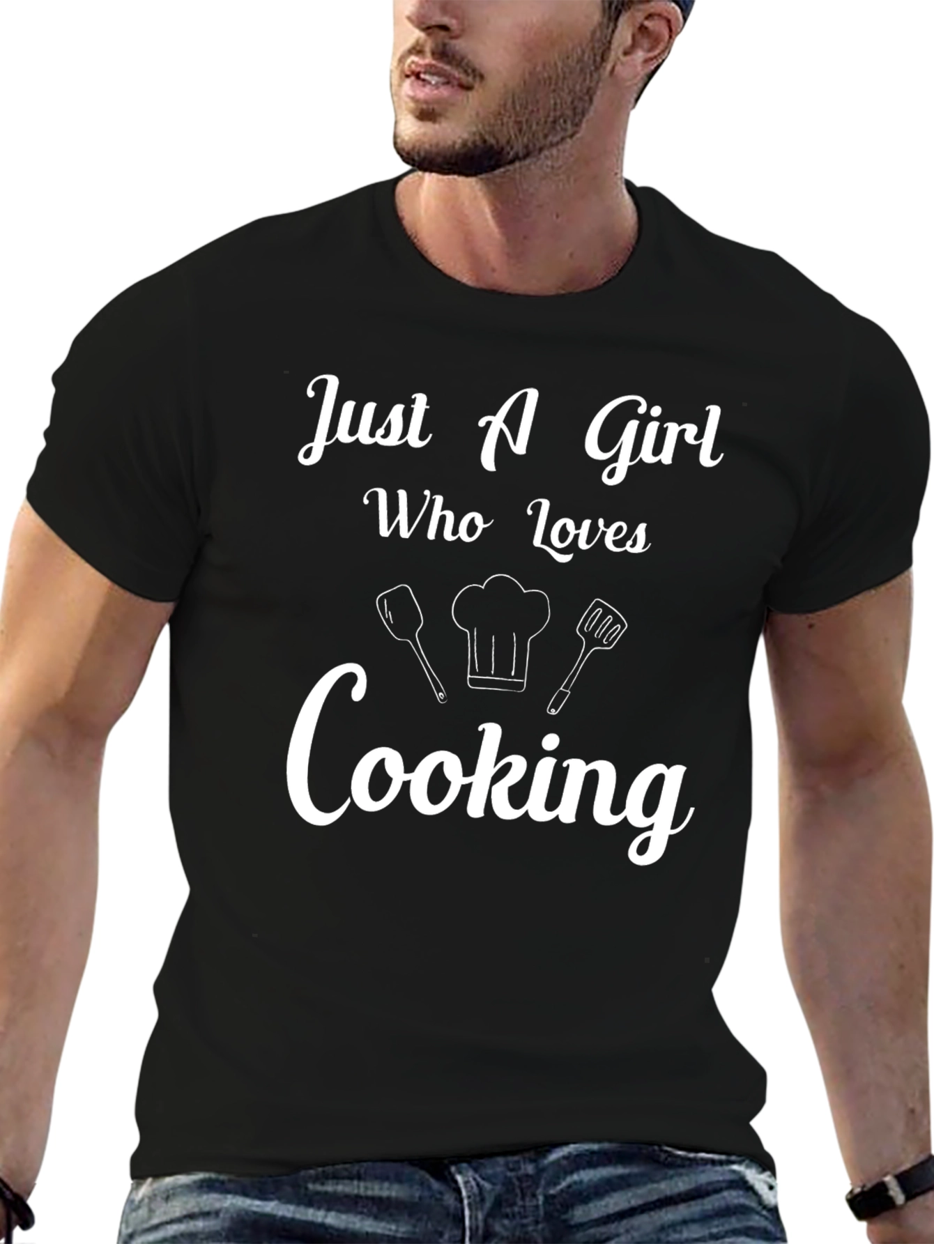 Just a Girl Who Loves Cooking T-Shirt