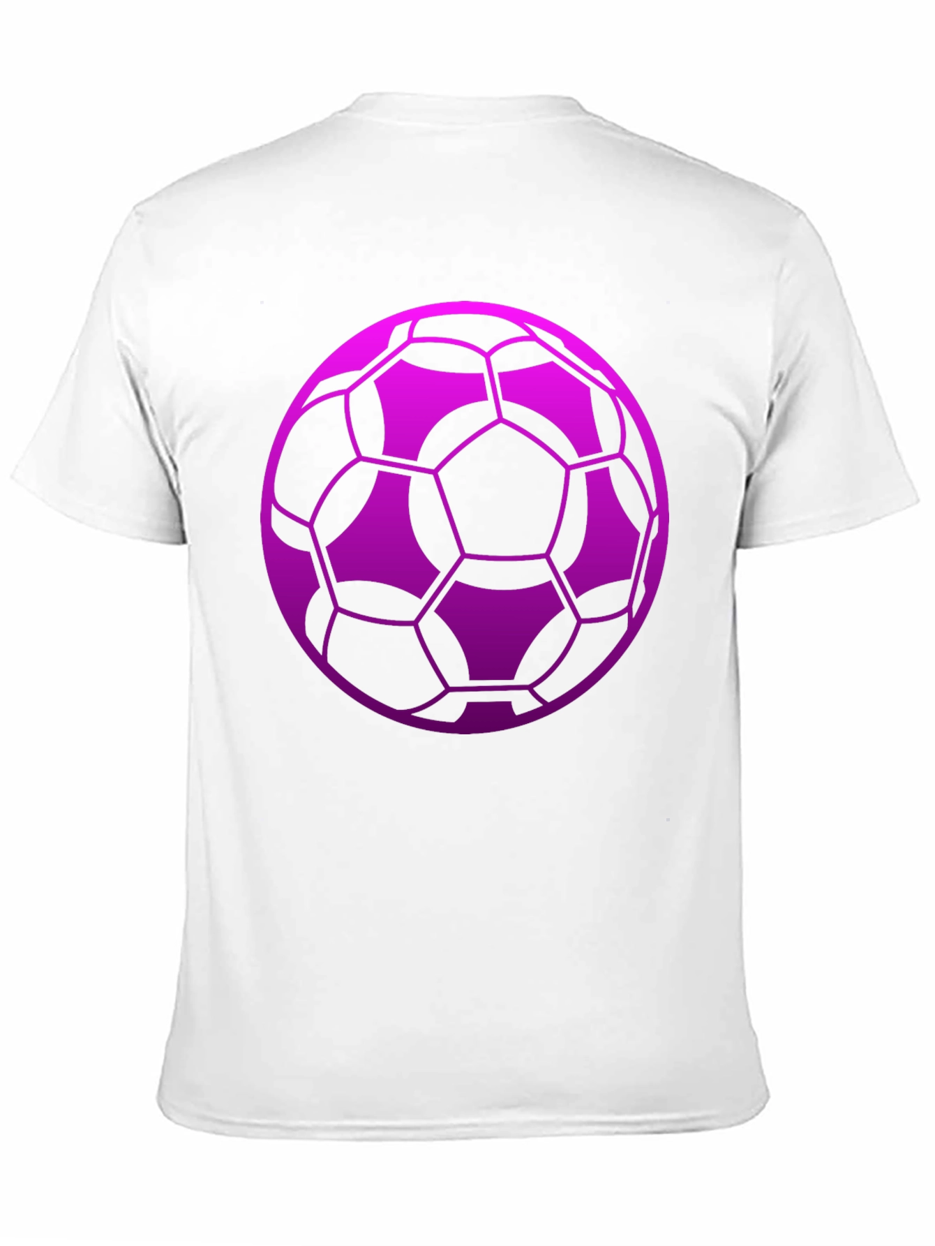 Soccer Ball Graphic Tee - Black
