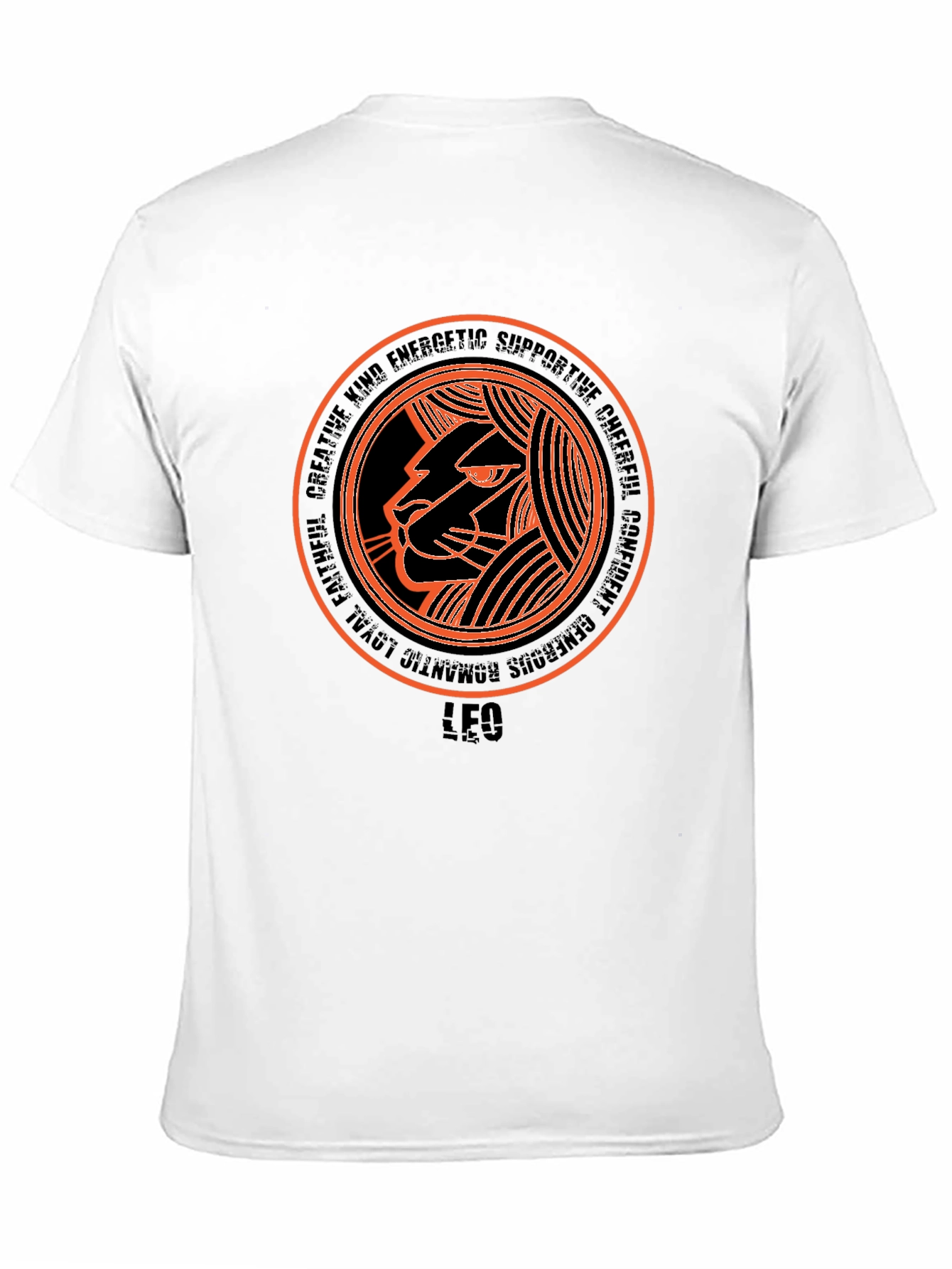 Leo Zodiac Sign Graphic T-Shirt