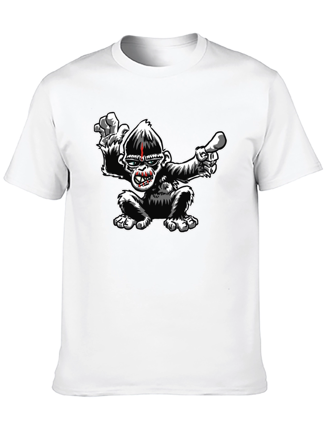 Cool Gorilla Graphic Black T-Shirt