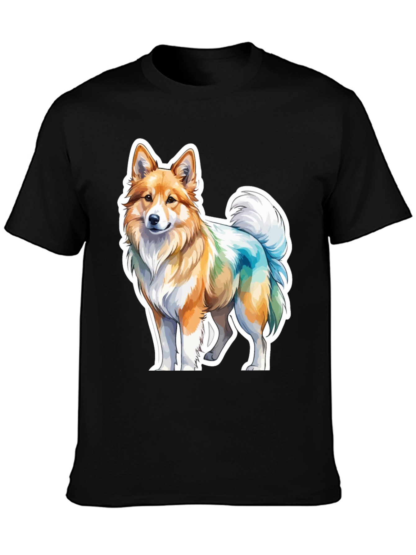 Dog Graphic T-Shirt: Stylish Canine Design