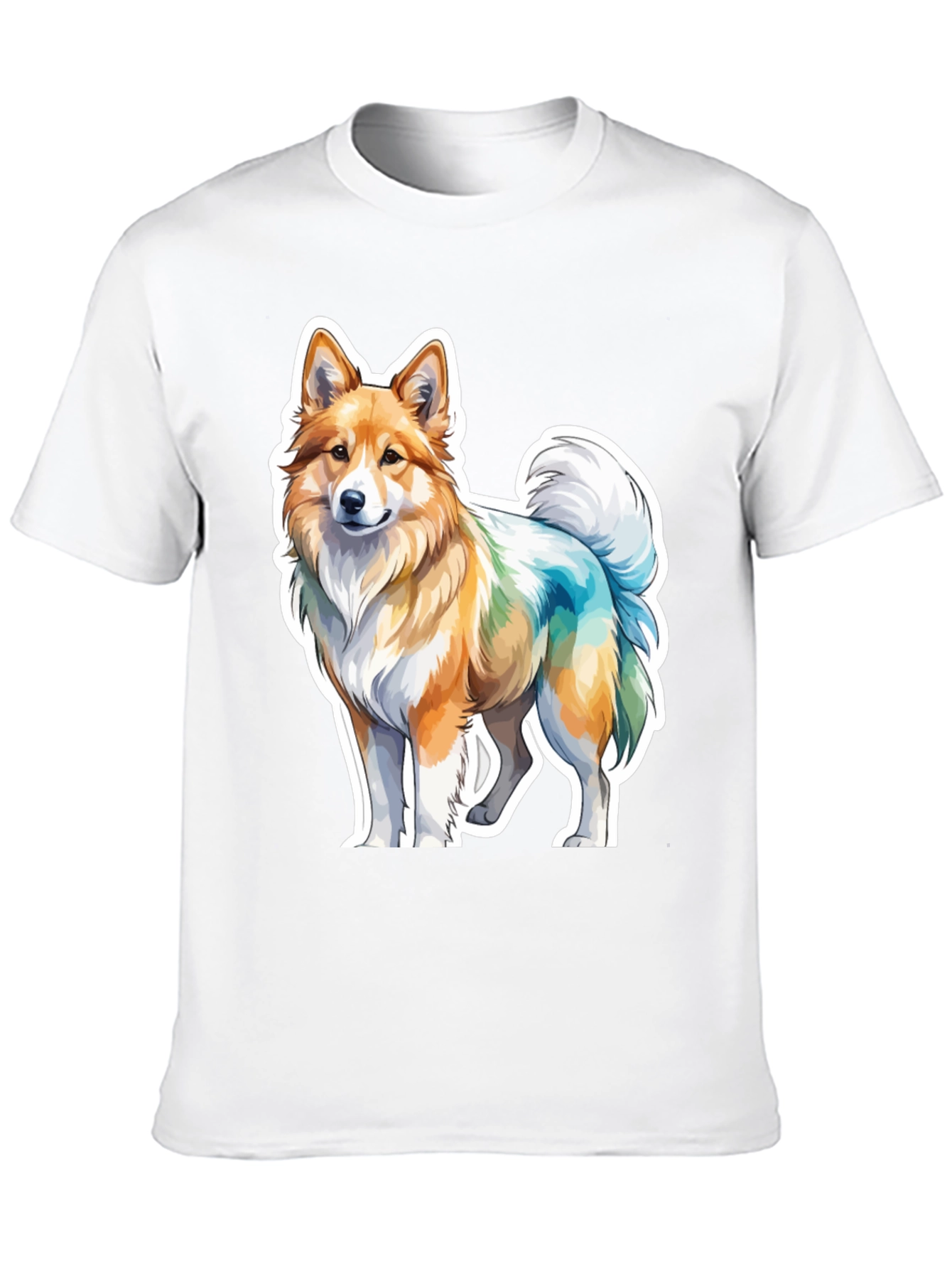 Dog Graphic T-Shirt: Stylish Canine Design