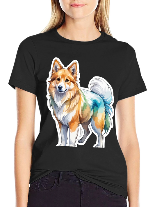 Dog Graphic T-Shirt: Stylish Canine Design