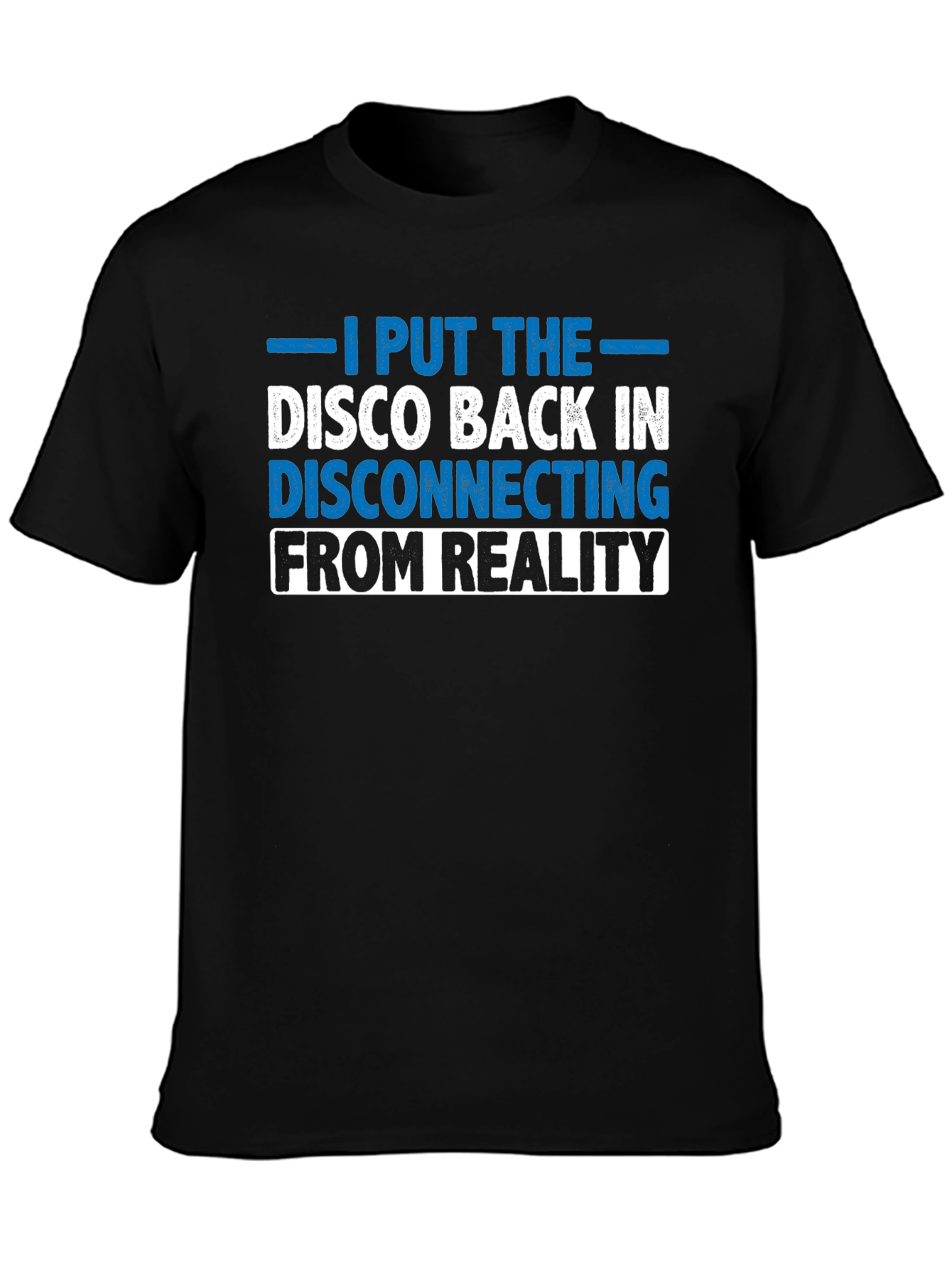 Disco Disconnecting T-Shirt: Funny Graphic Tee for Men