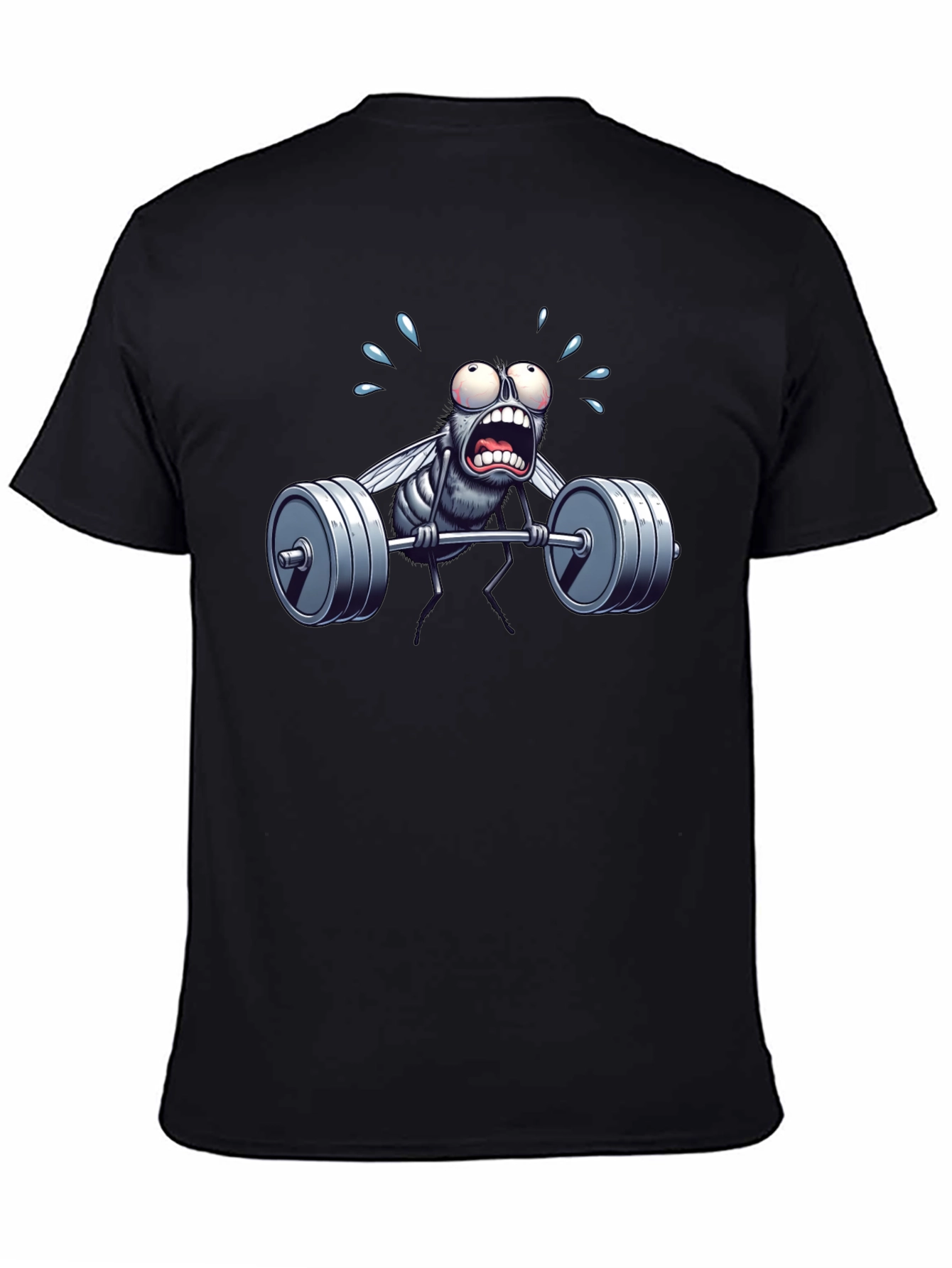 Weightlifting Fly T-Shirt - Funny Gym Workout Tee