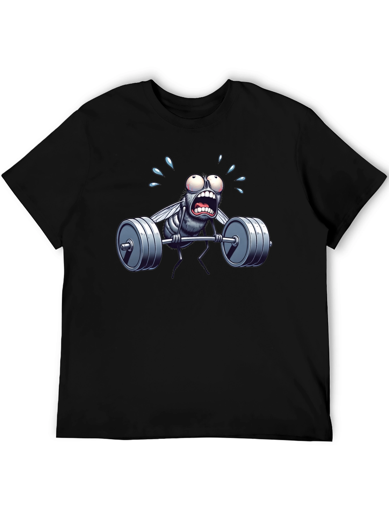Weightlifting Fly T-Shirt - Funny Gym Workout Tee