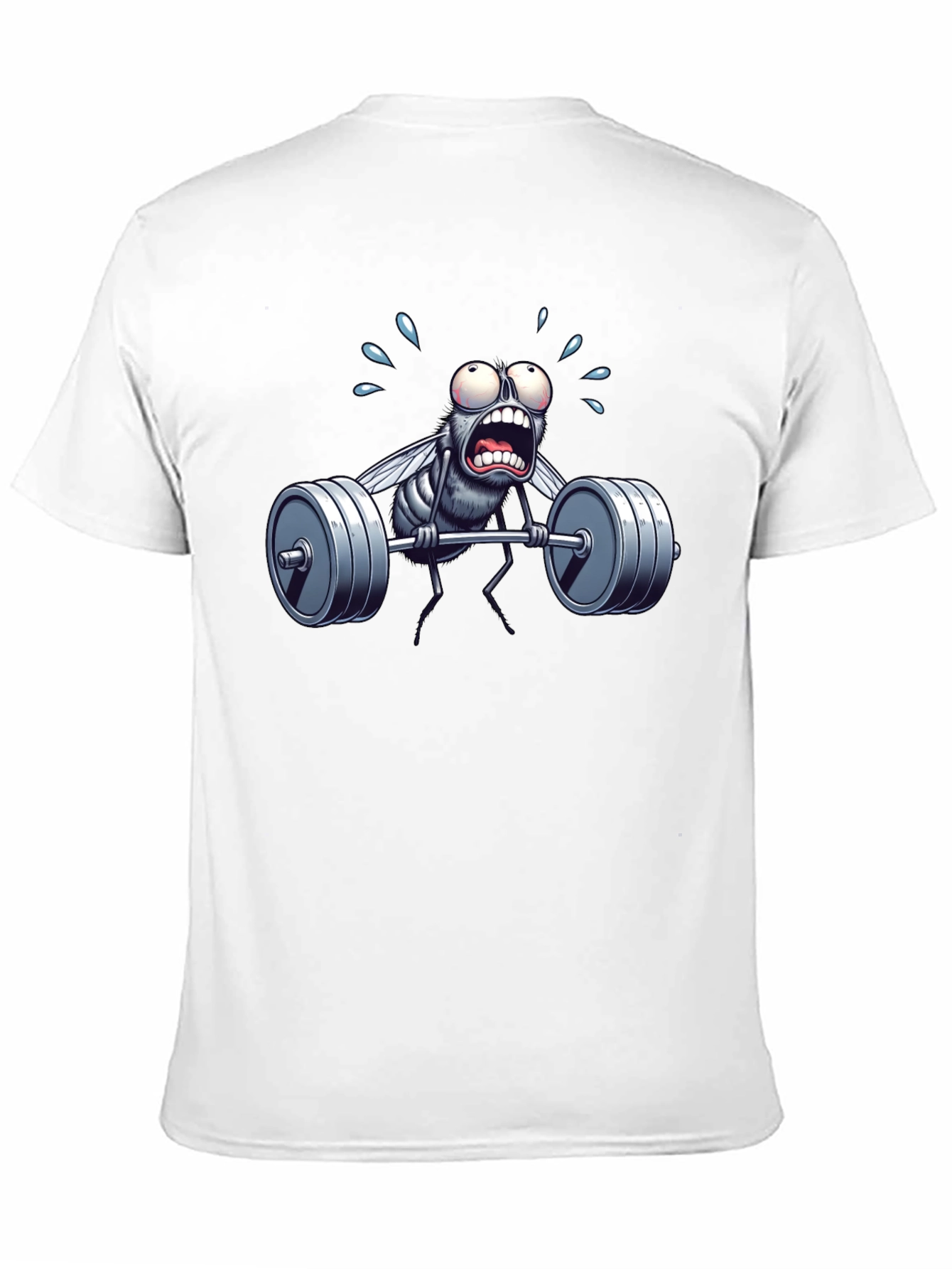 Weightlifting Fly T-Shirt - Funny Gym Workout Tee