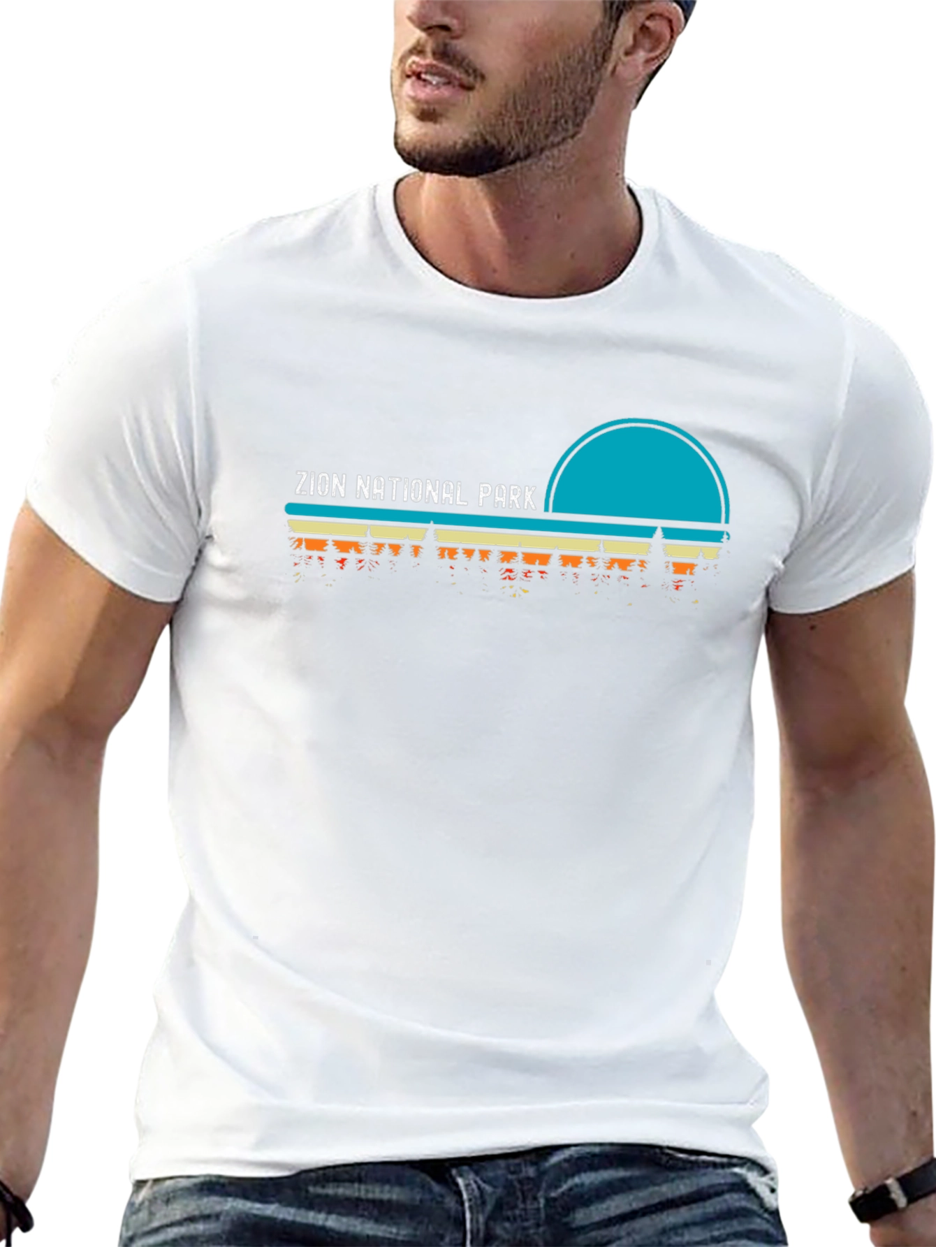 Zion National Park Retro T-Shirt