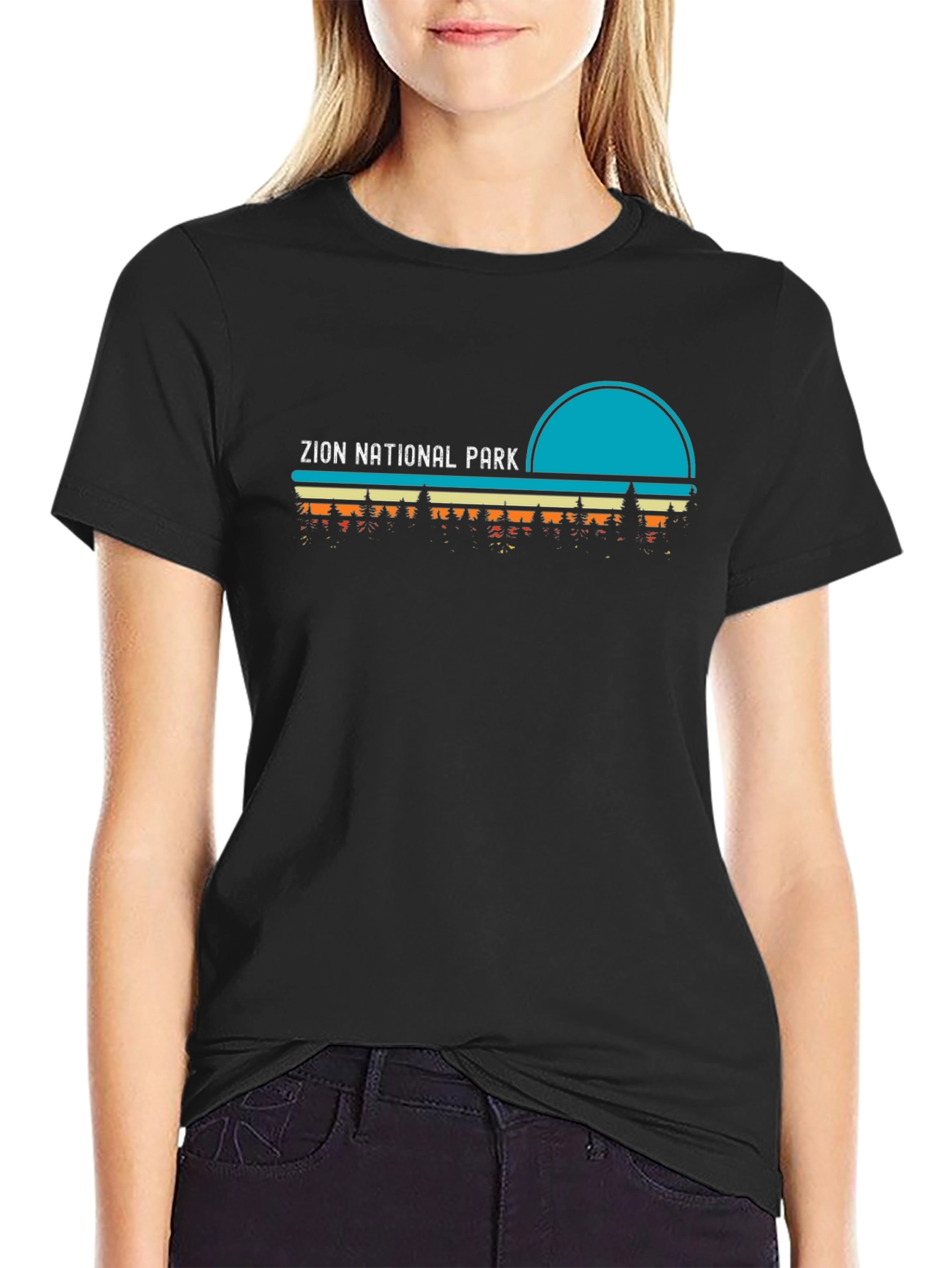 Zion National Park Retro T-Shirt