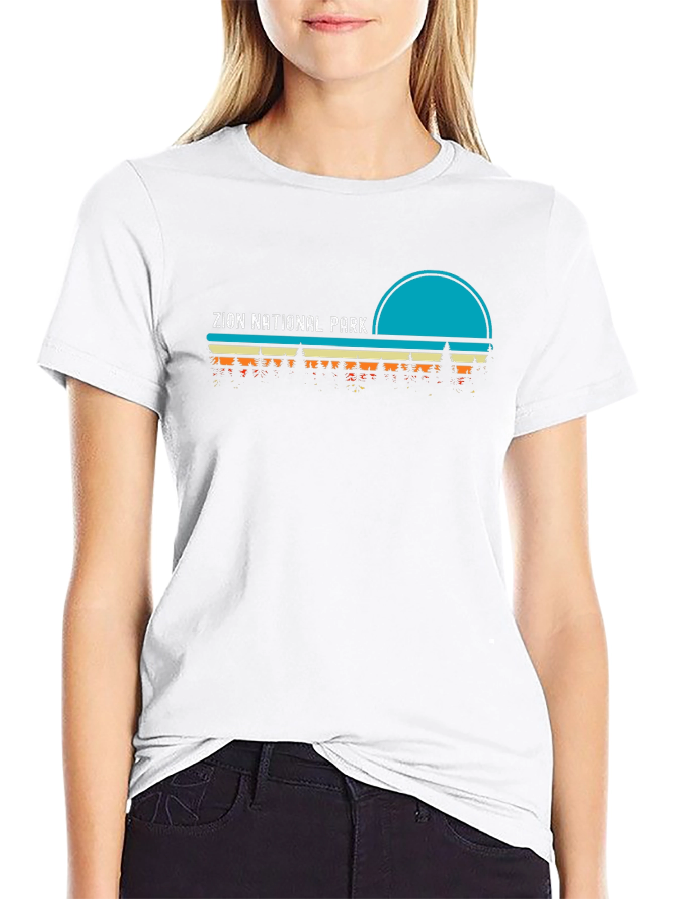 Zion National Park Retro T-Shirt