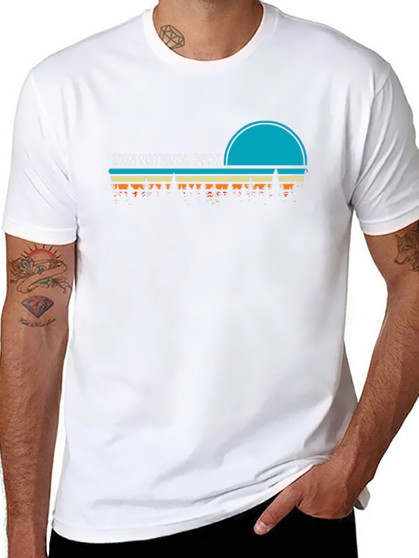 Zion National Park Retro T-Shirt