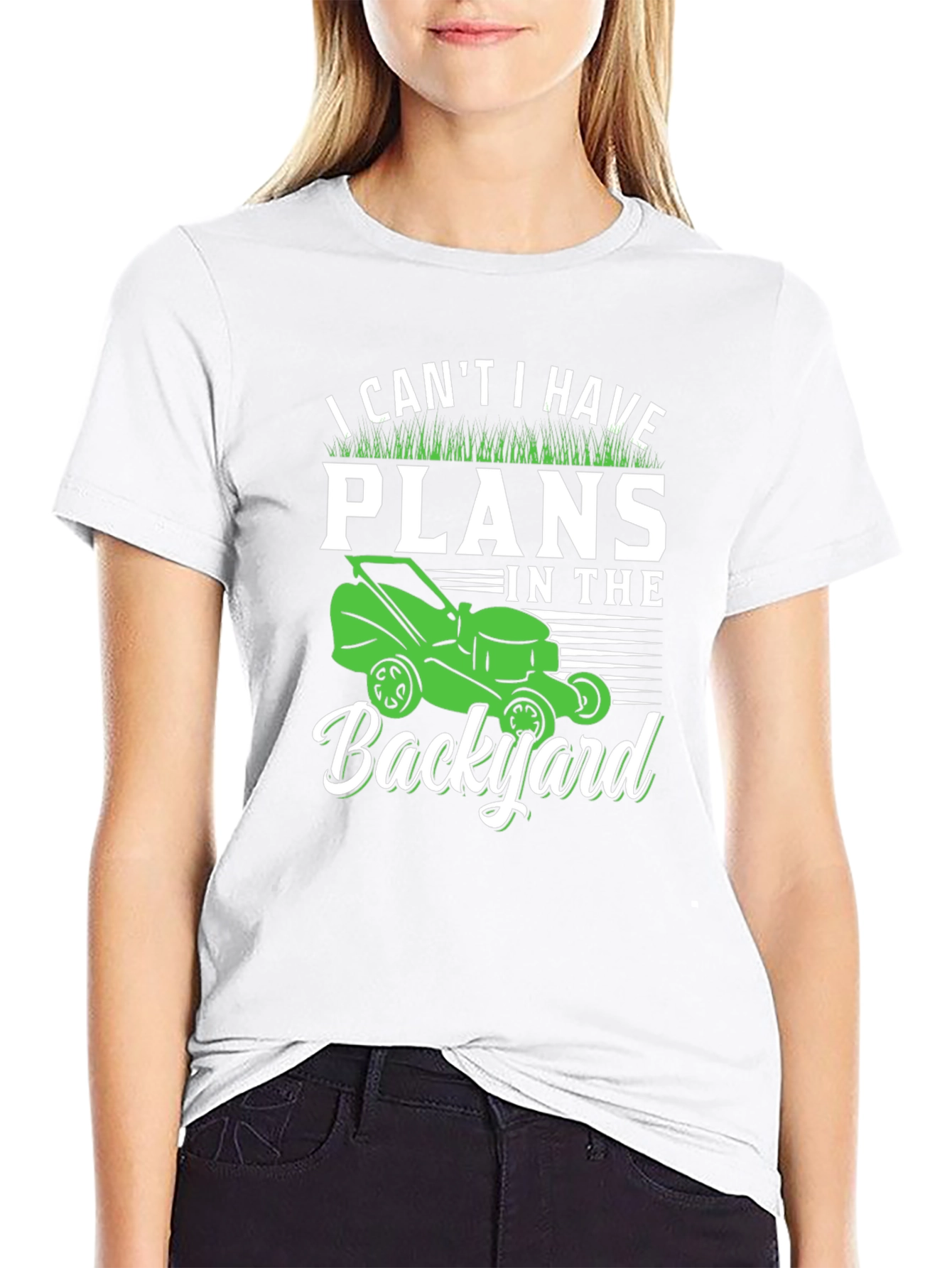 Backyard Plans Graphic Tee - Gardening Lawn Care Shirt