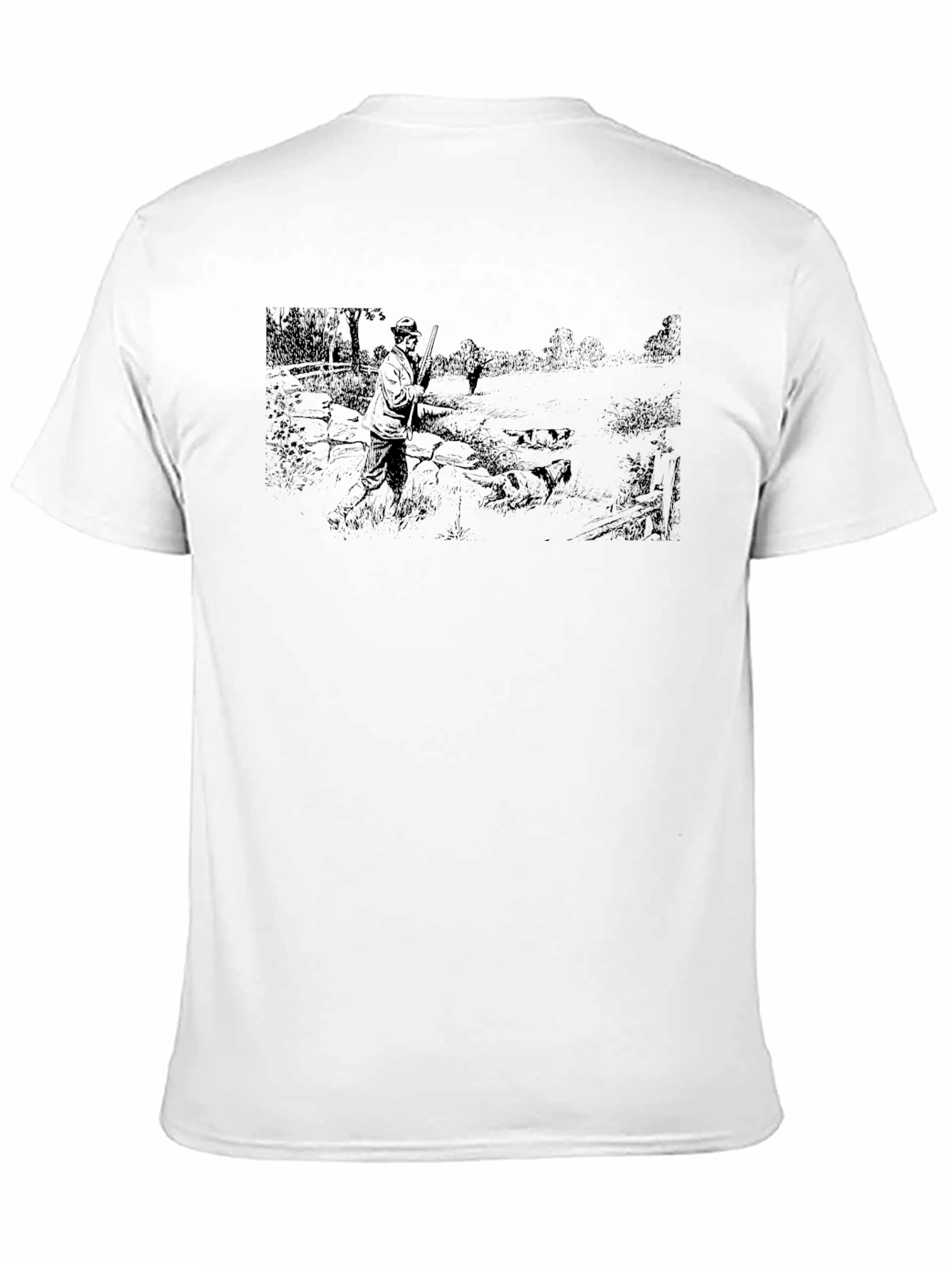 Hunting Scene Graphic Tee