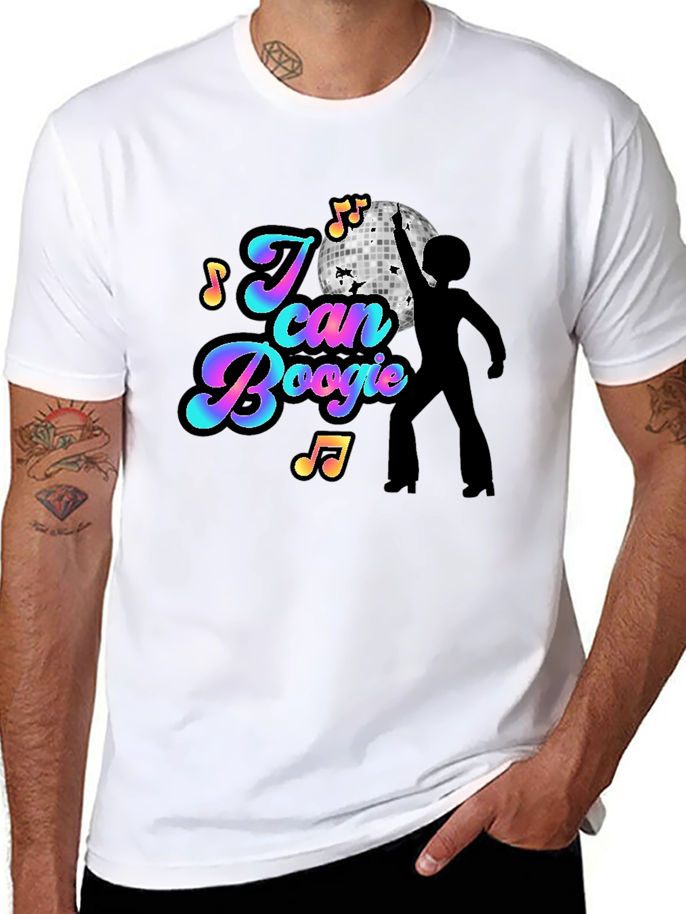 I Can Boogie Retro Disco T-Shirt