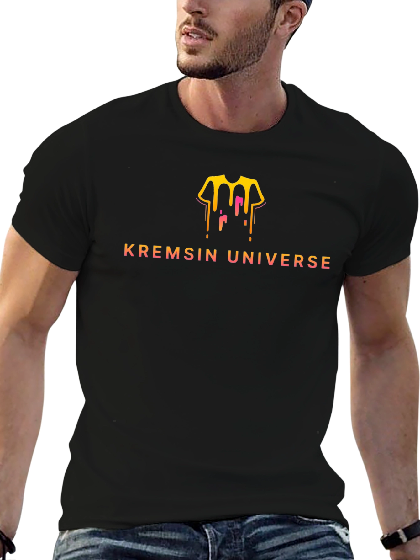Kremsin Universe Graphic Tee - Black