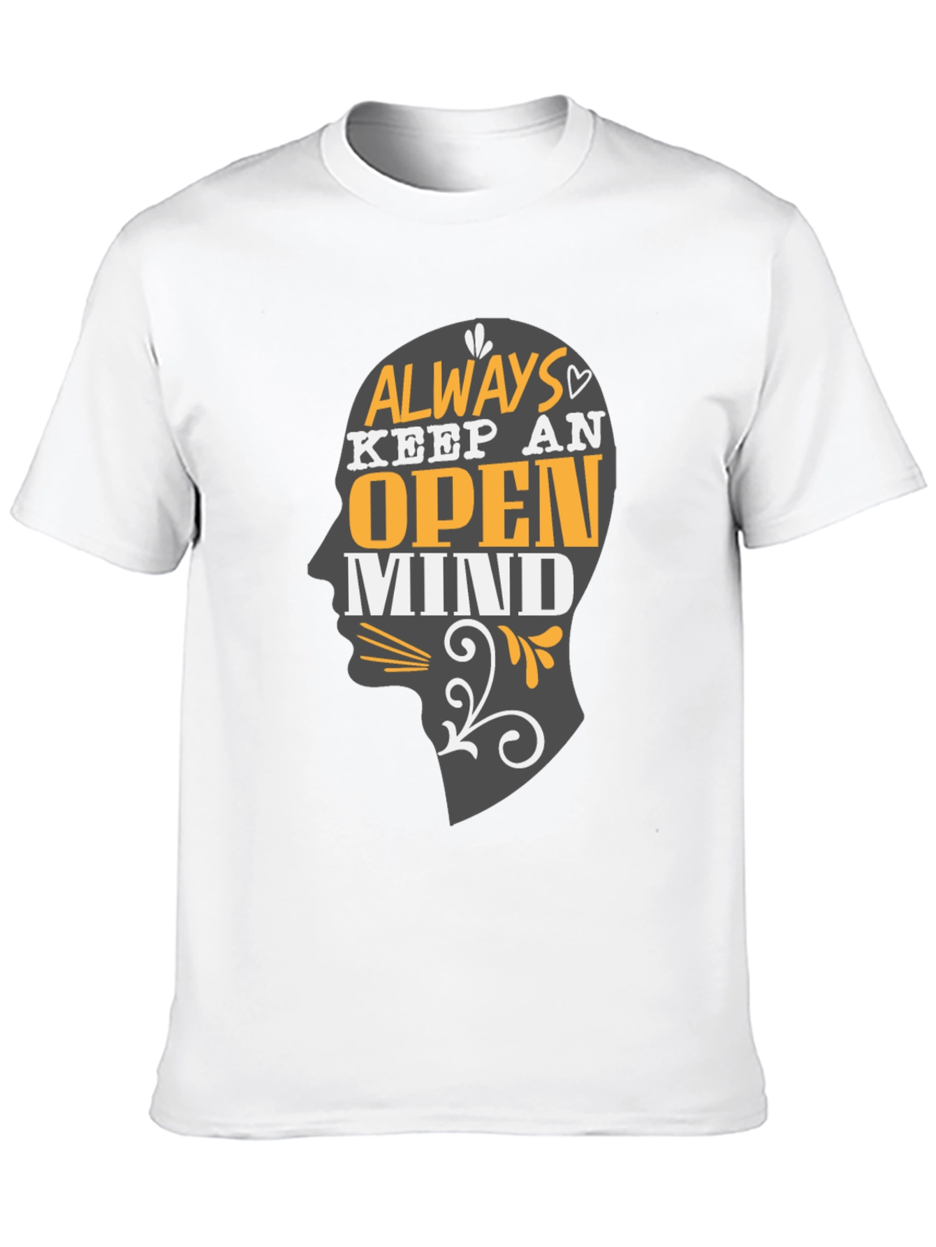 Open Mind T-Shirt - Graphic Print