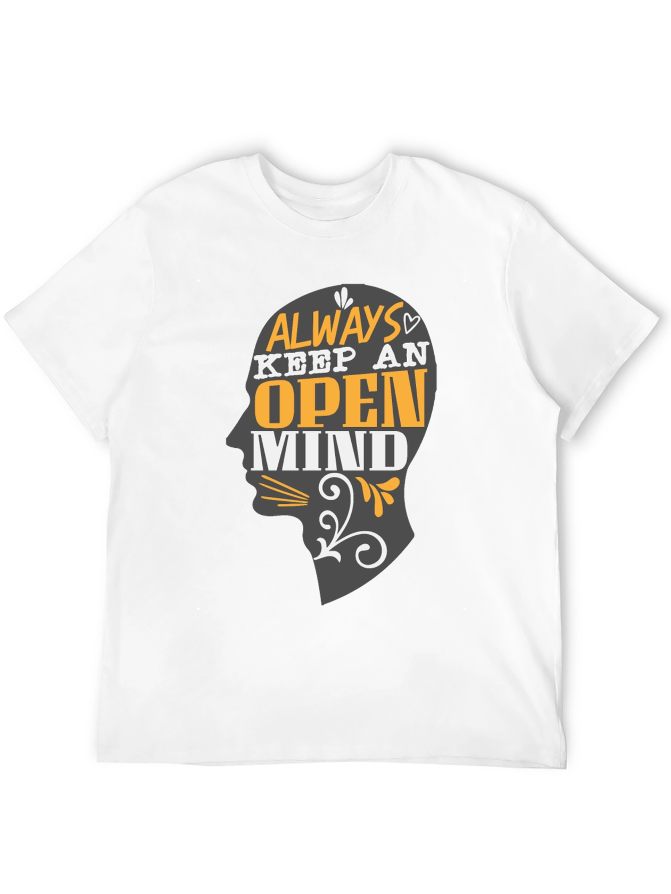 Open Mind T-Shirt - Graphic Print