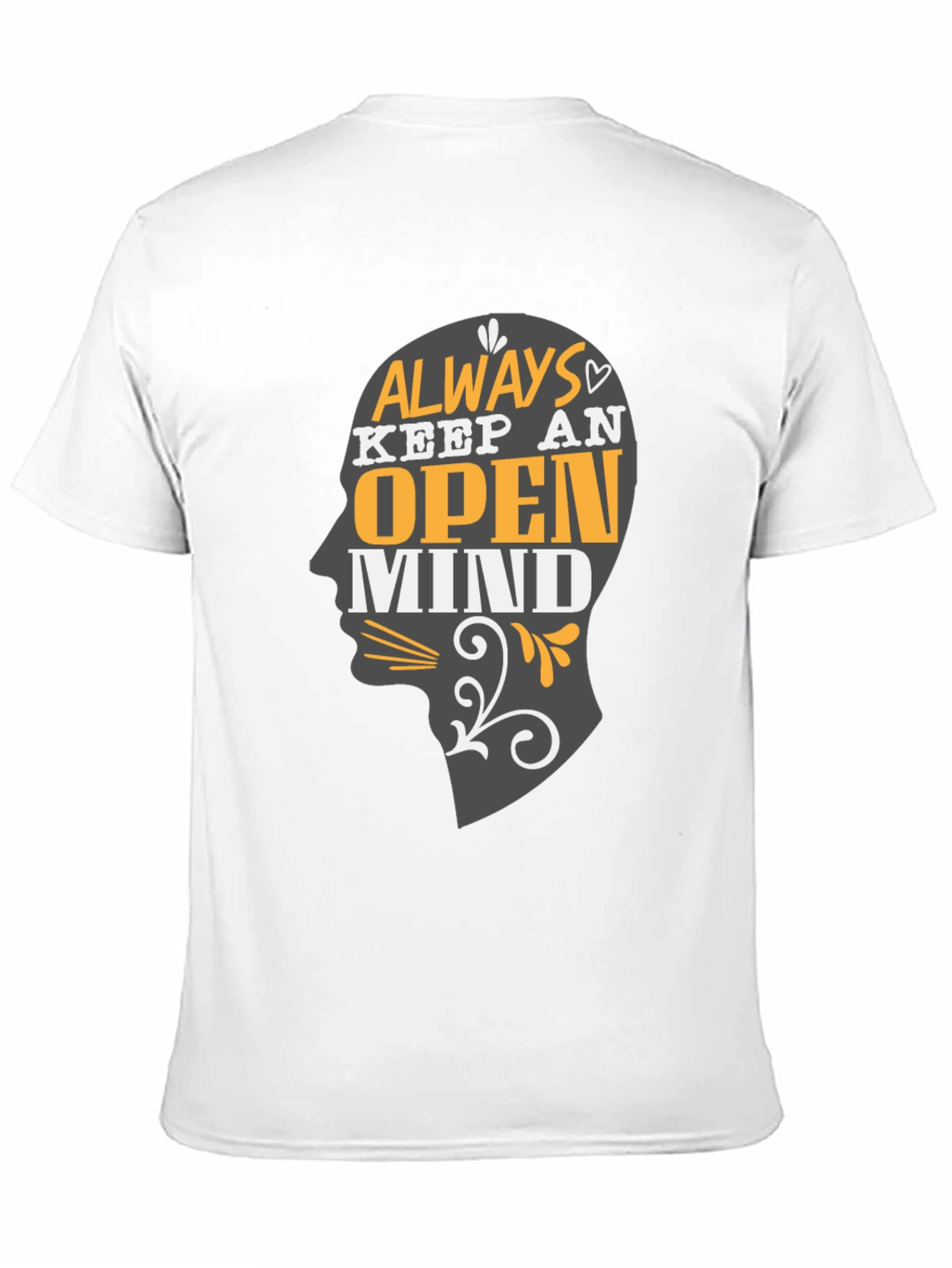 Open Mind T-Shirt - Graphic Print