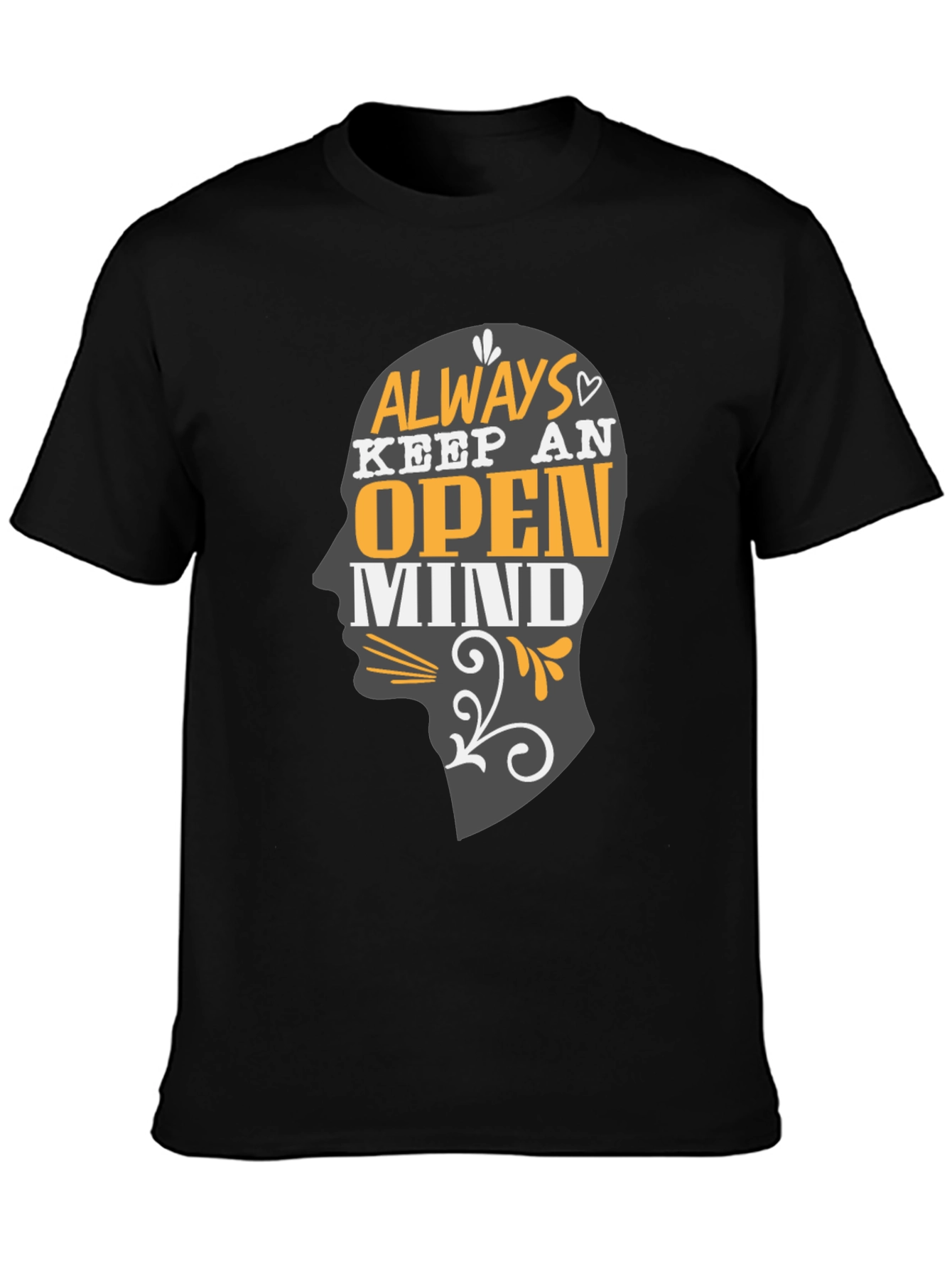 Open Mind T-Shirt - Graphic Print
