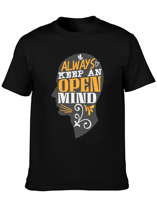 Open Mind T-Shirt - Graphic Print