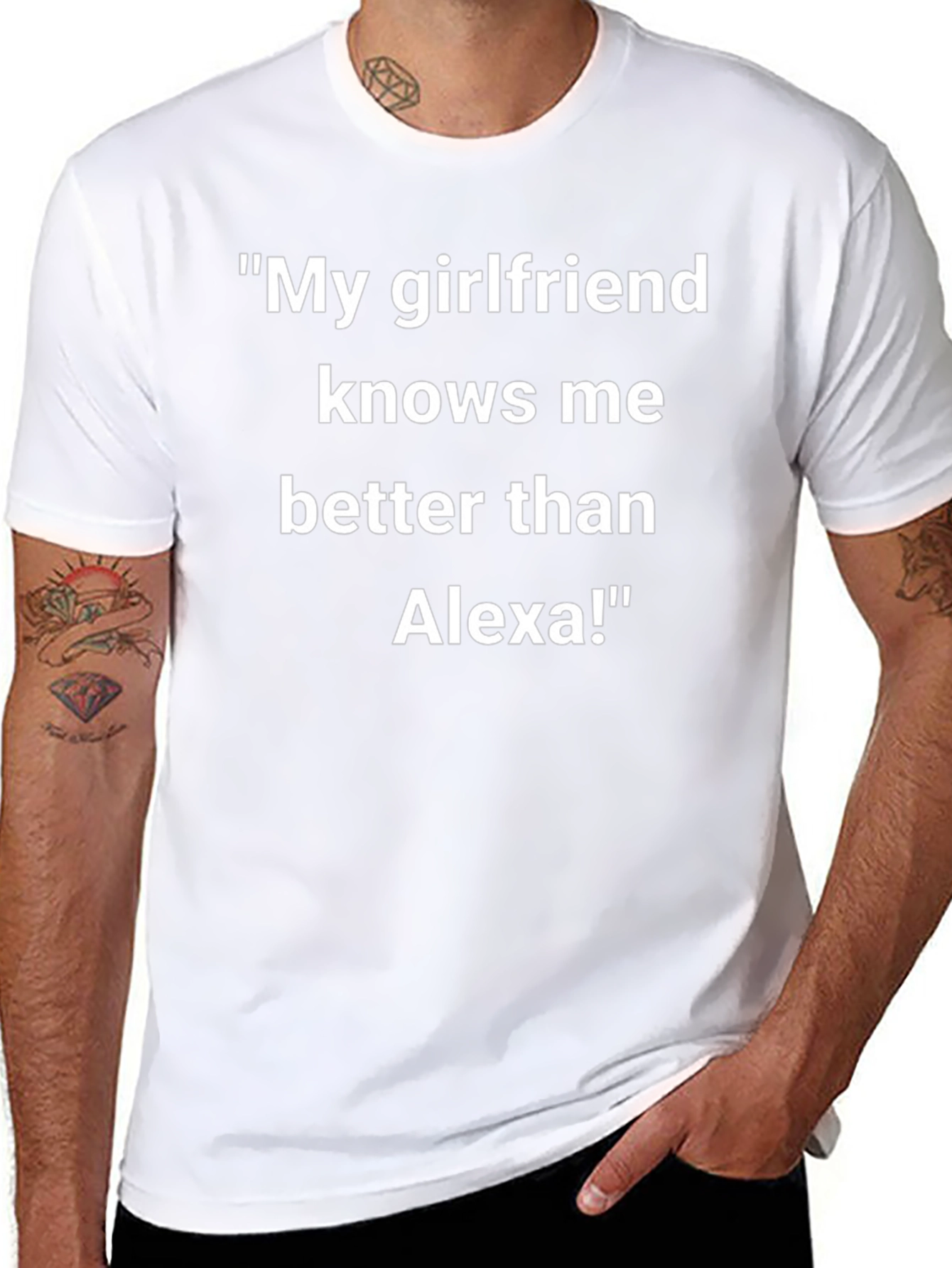 Funny My Girlfriend Knows Me Better T-Shirt