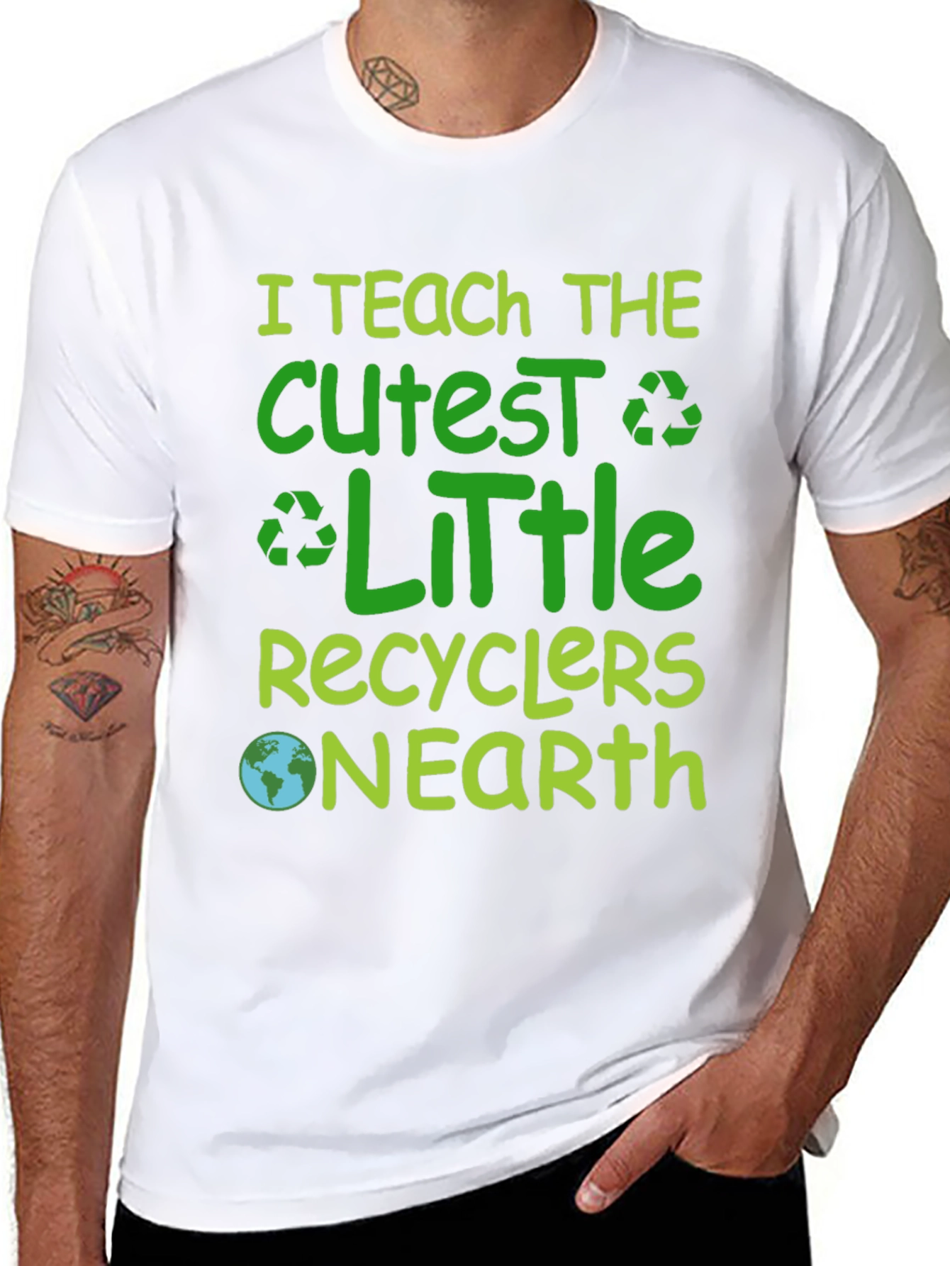 I Teach The Cutest Little Recyclers On Earth T-Shirt