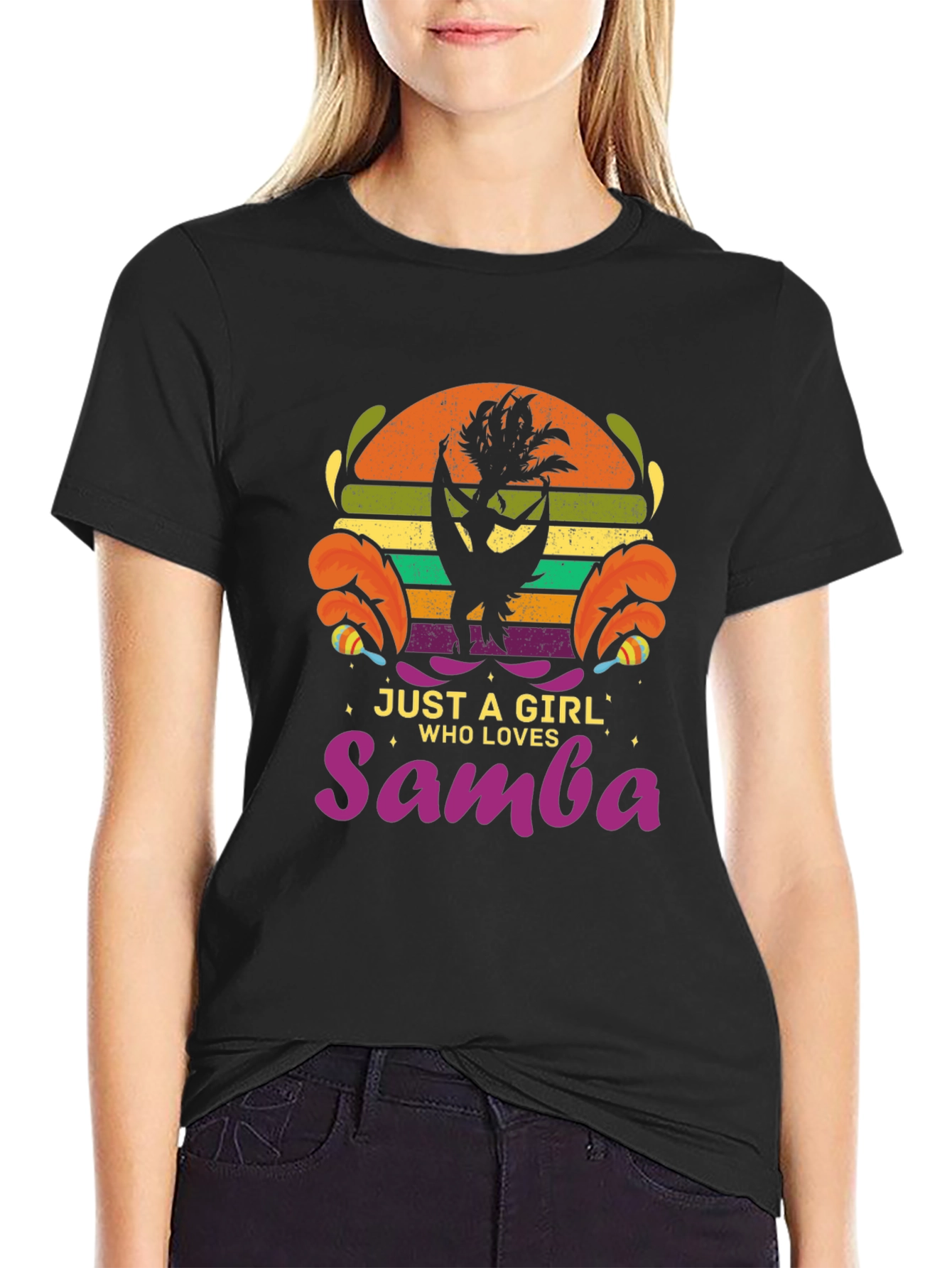 Just a Girl Who Loves Samba T-Shirt