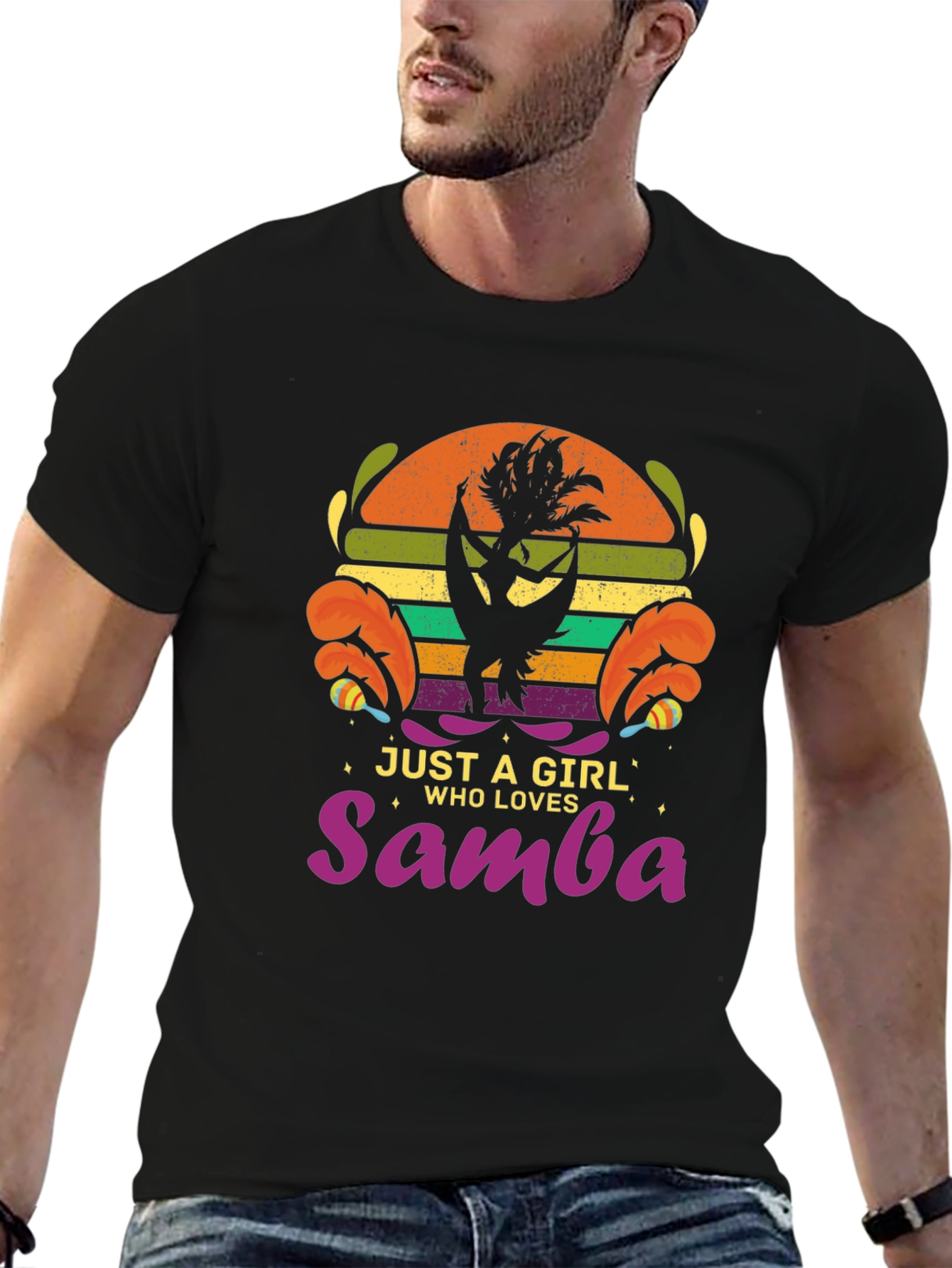 Just a Girl Who Loves Samba T-Shirt