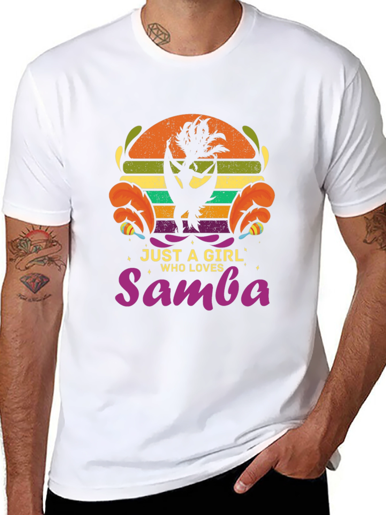 Just a Girl Who Loves Samba T-Shirt