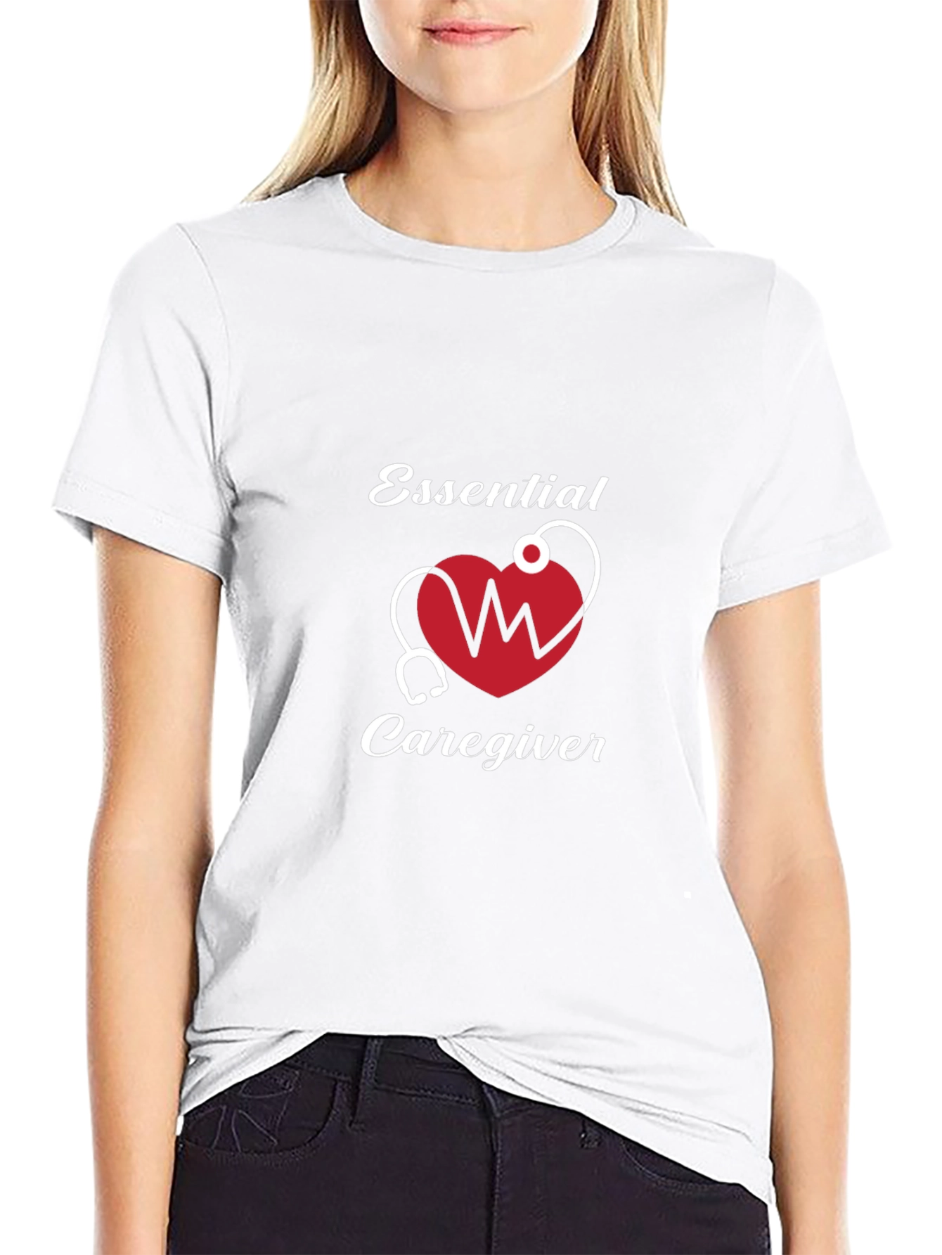 Essential Caregiver T-Shirt - Medical Support Tee