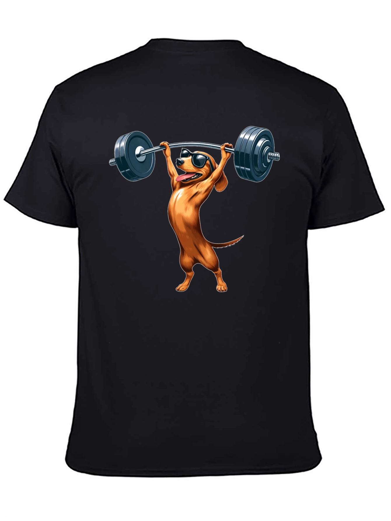 Weightlifting Dachshund T-Shirt