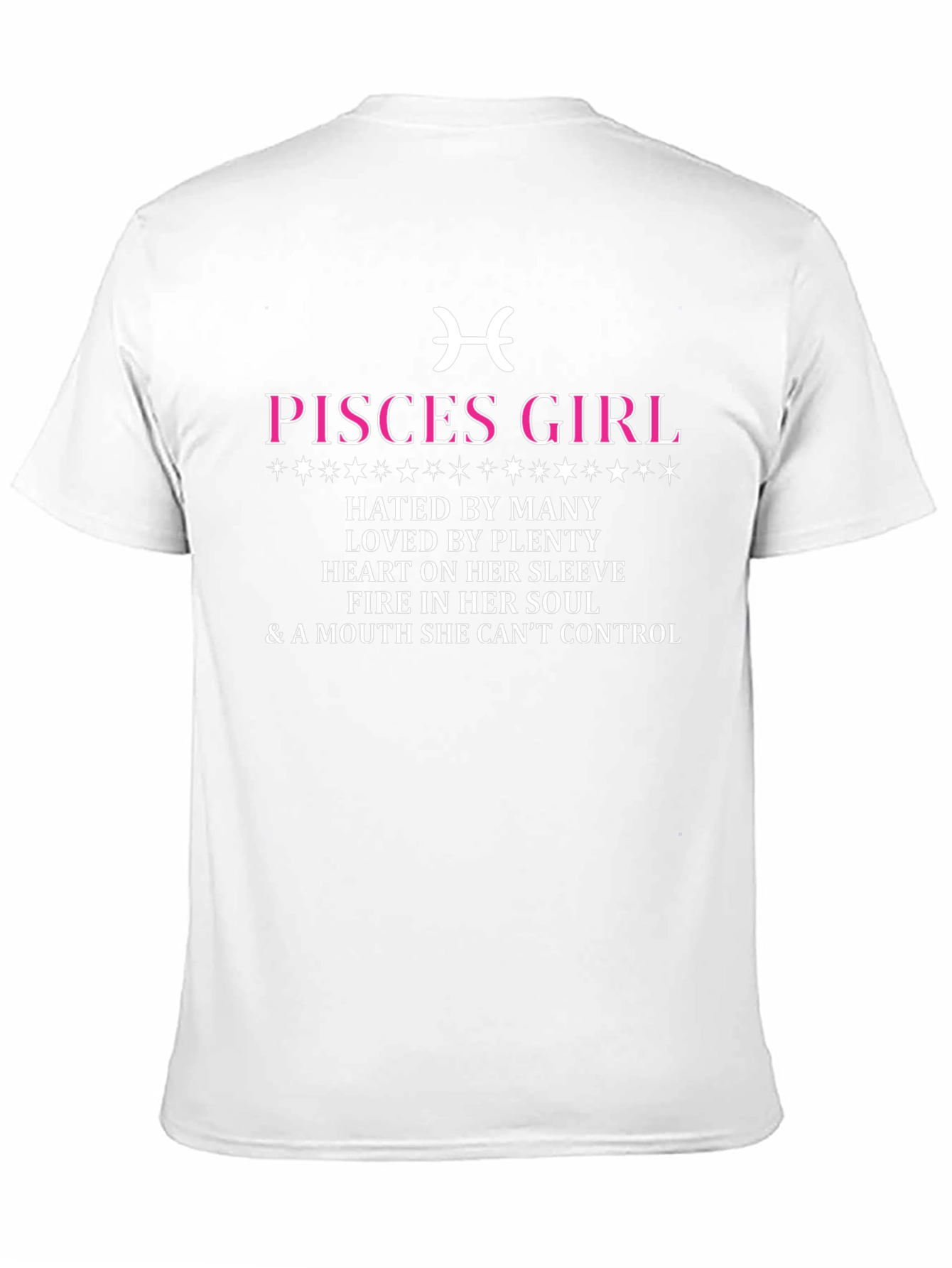 Pisces Girl Zodiac T-Shirt