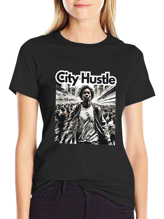 City Hustle Graphic Print T-Shirt
