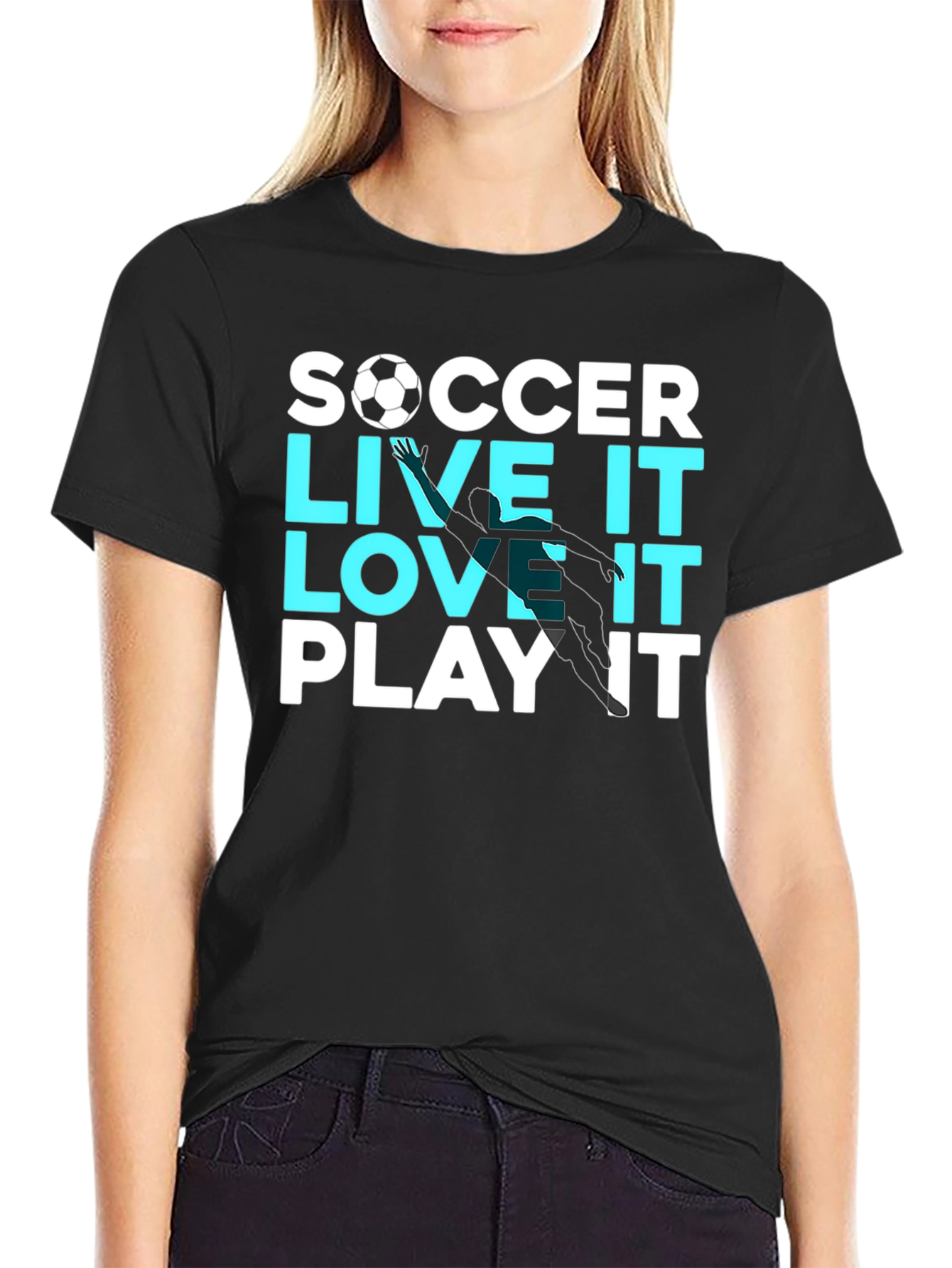 Soccer Live It Love It Play It T-Shirt