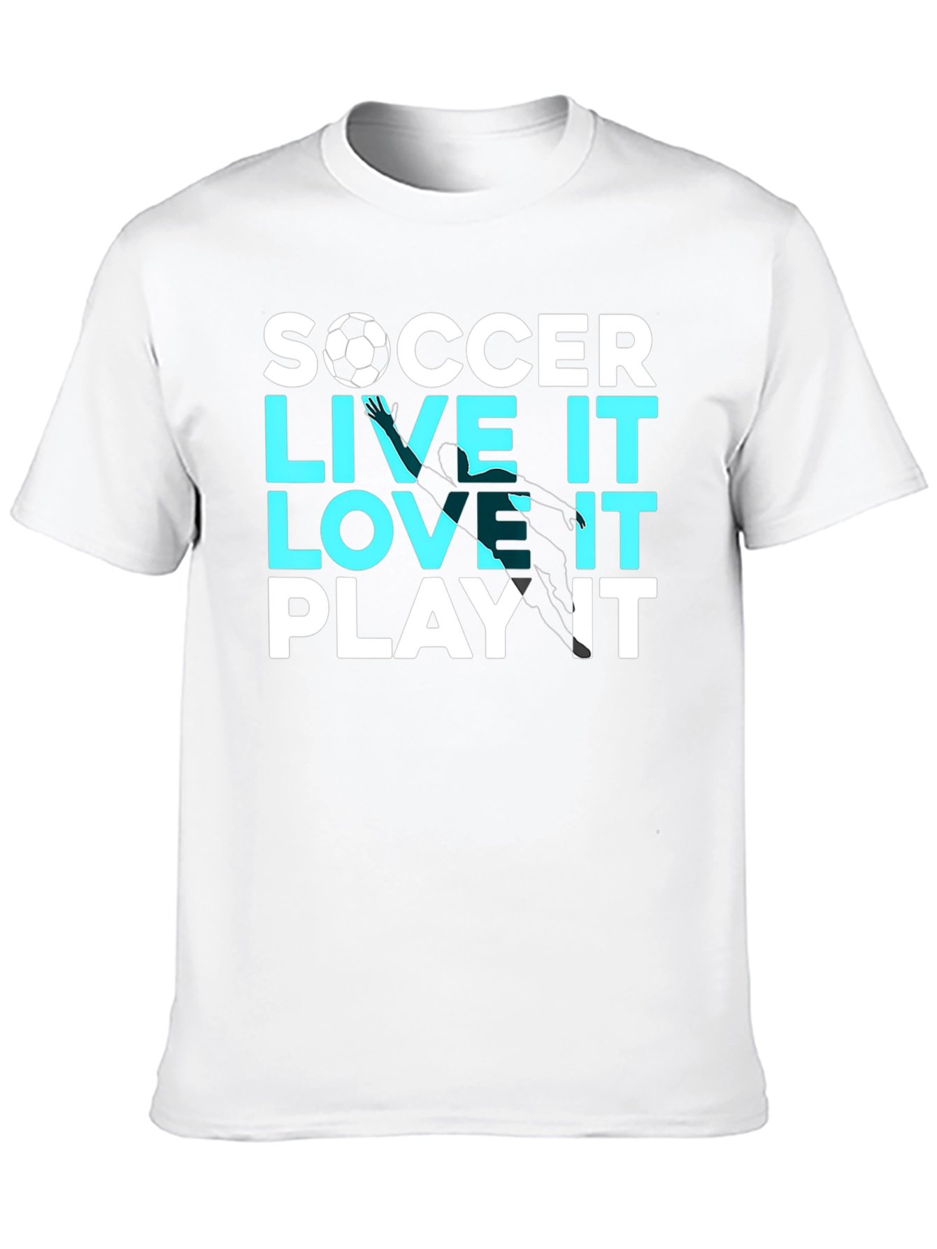 Soccer Live It Love It Play It T-Shirt