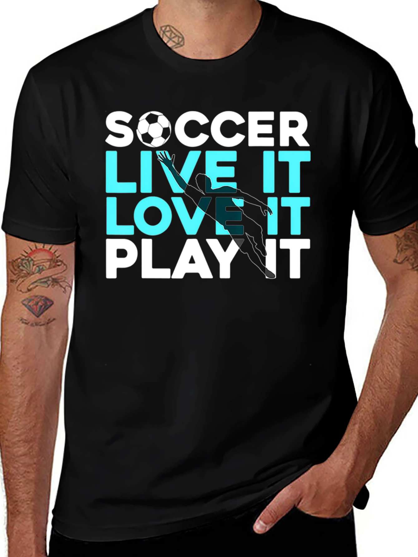 Soccer Live It Love It Play It T-Shirt