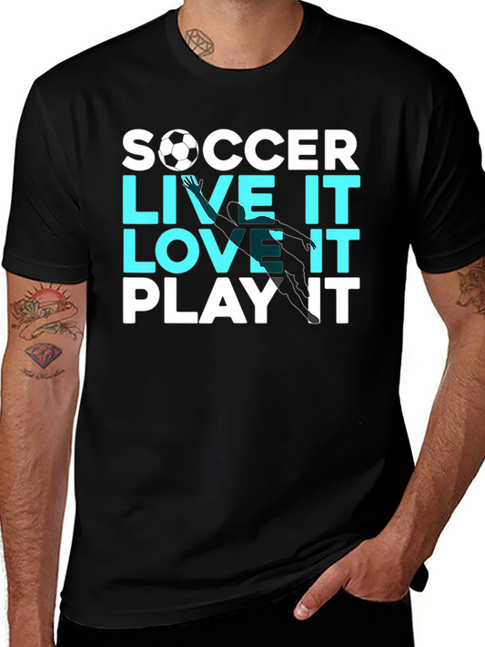 Soccer Live It Love It Play It T-Shirt