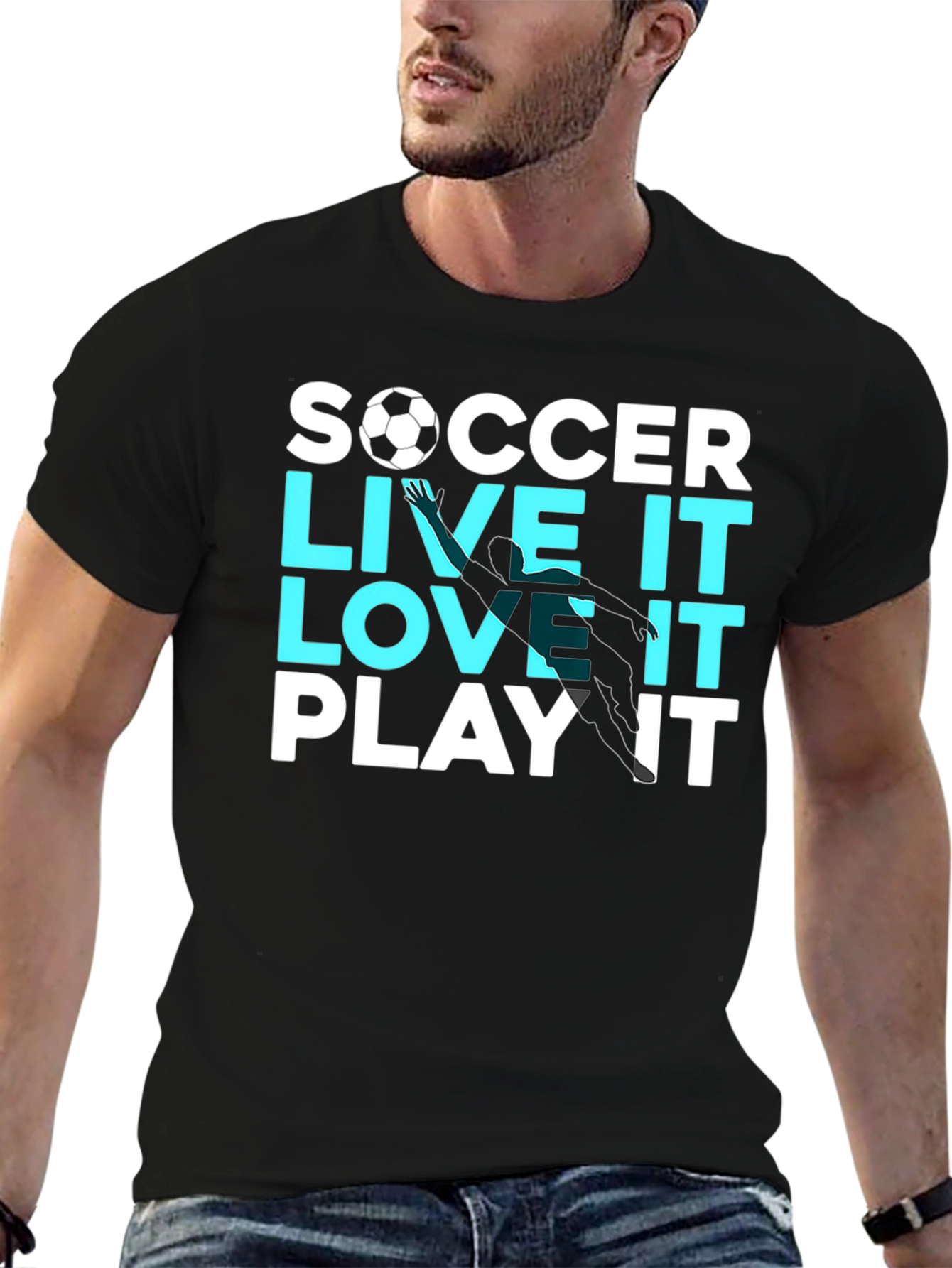 Soccer Live It Love It Play It T-Shirt
