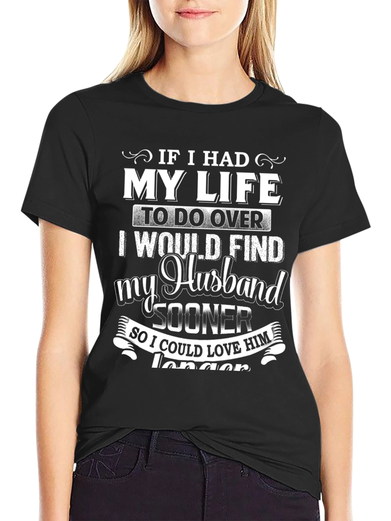 Husband Love T-Shirt - Find My Husband Sooner