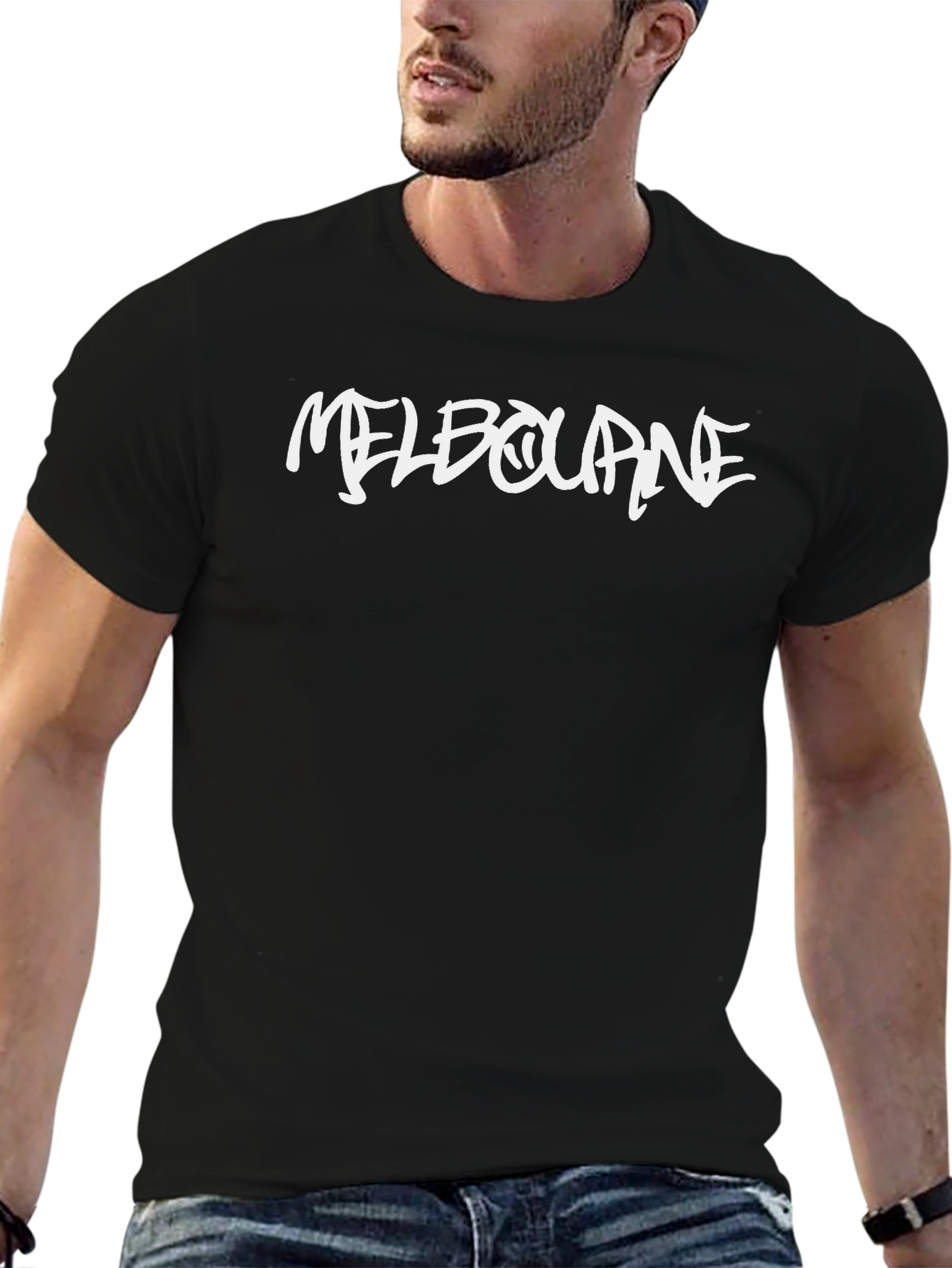 Melbourne Graphic Tee - Urban Style Soft Cotton