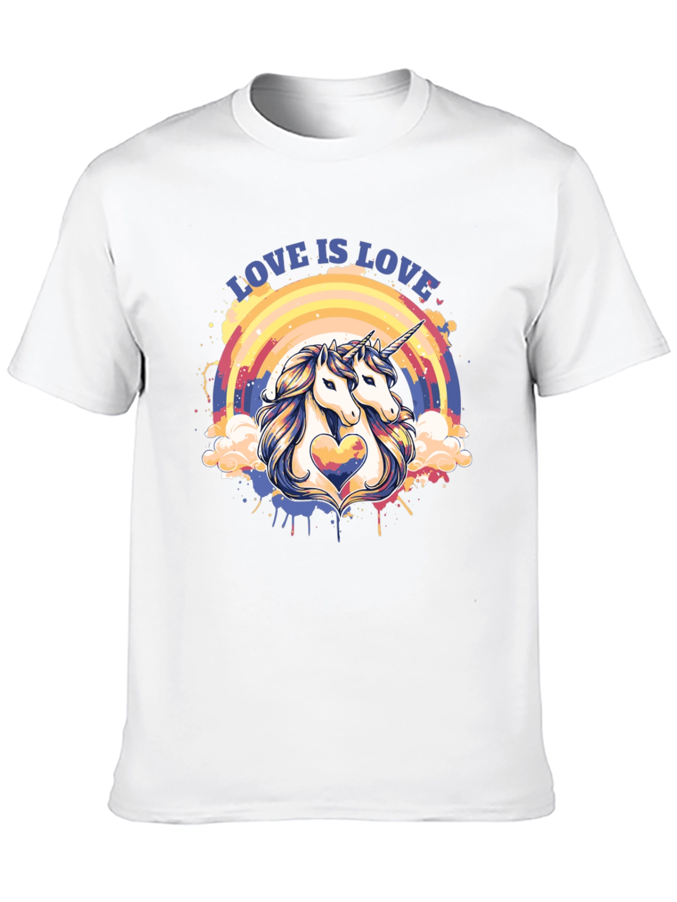 Love is Love Unicorn Graphic Tee