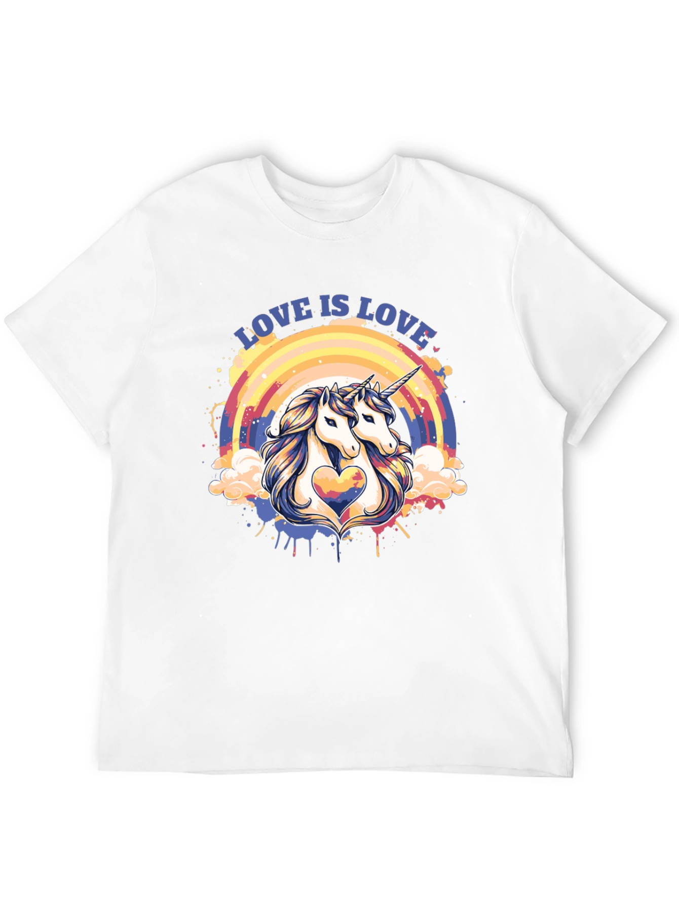 Love is Love Unicorn Graphic Tee
