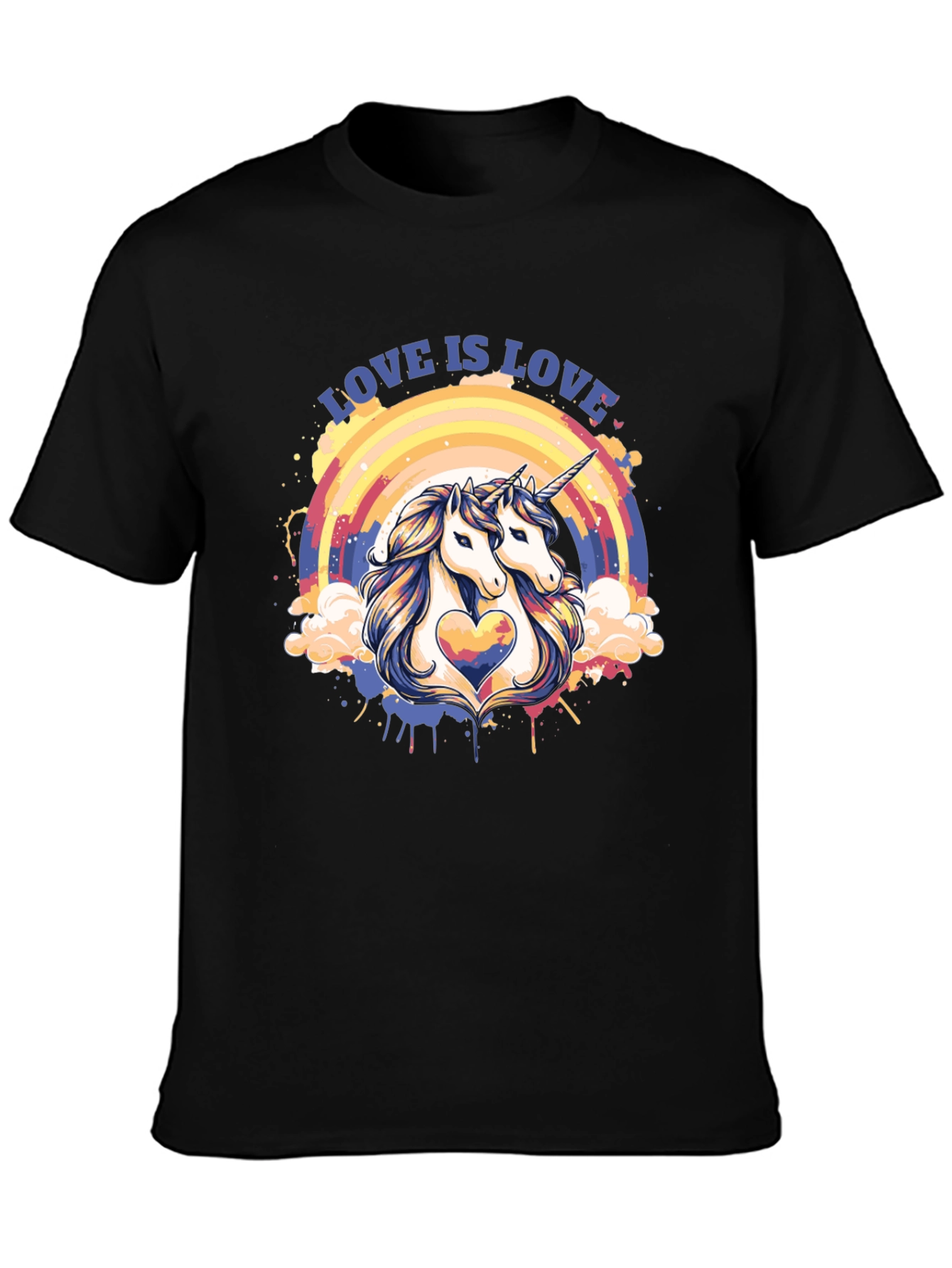 Love is Love Unicorn Graphic Tee