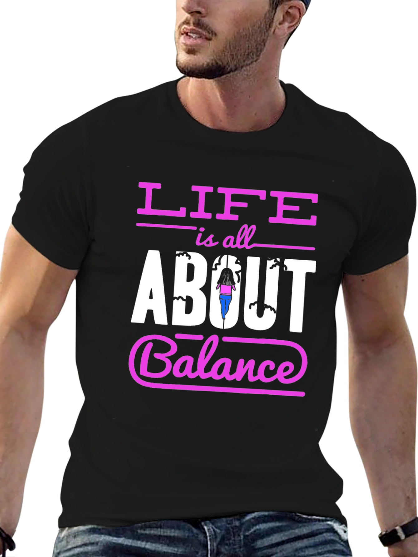 Life is All About Balance Graphic Tee