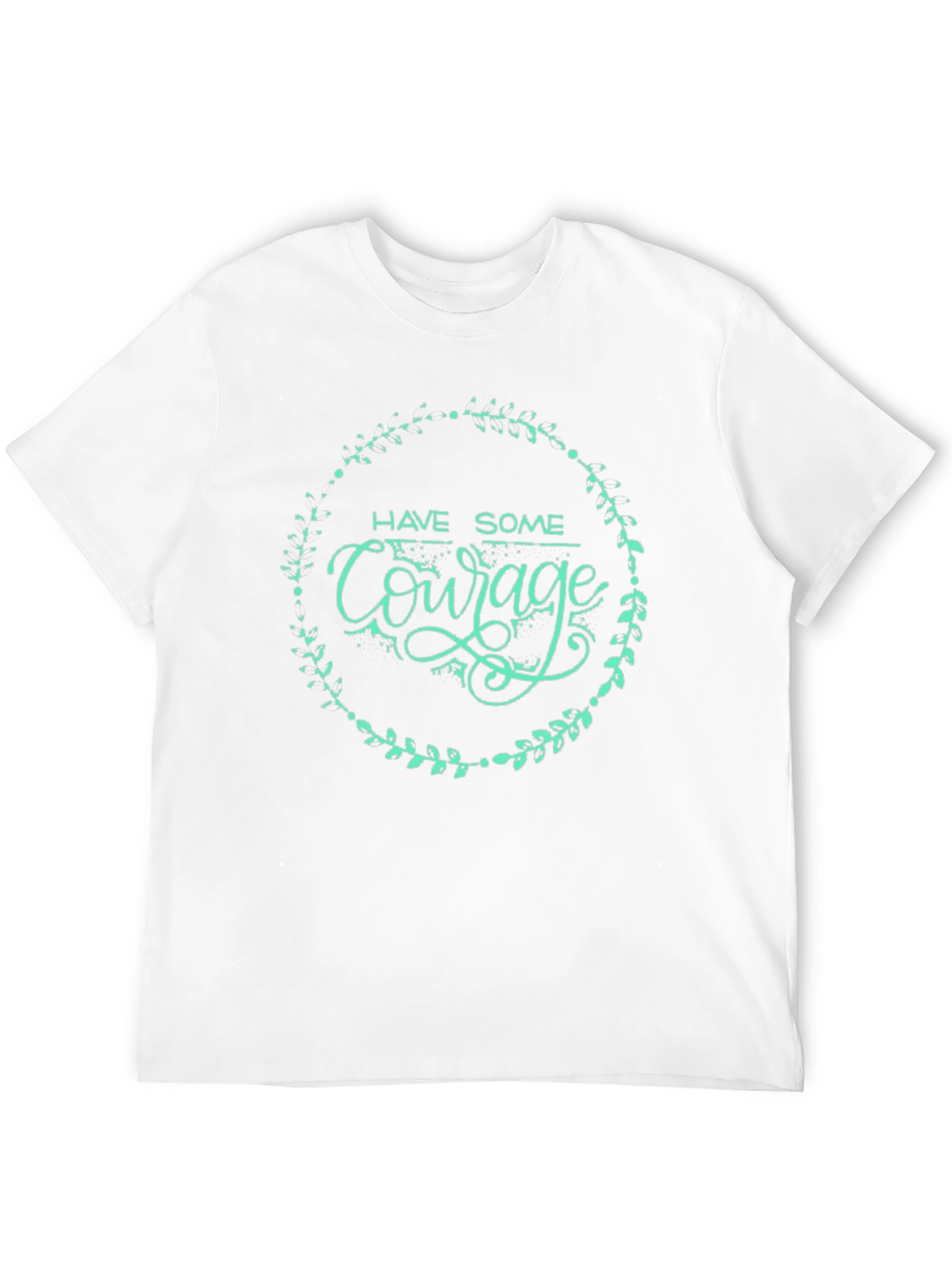 Have Some Courage Black Graphic Tee